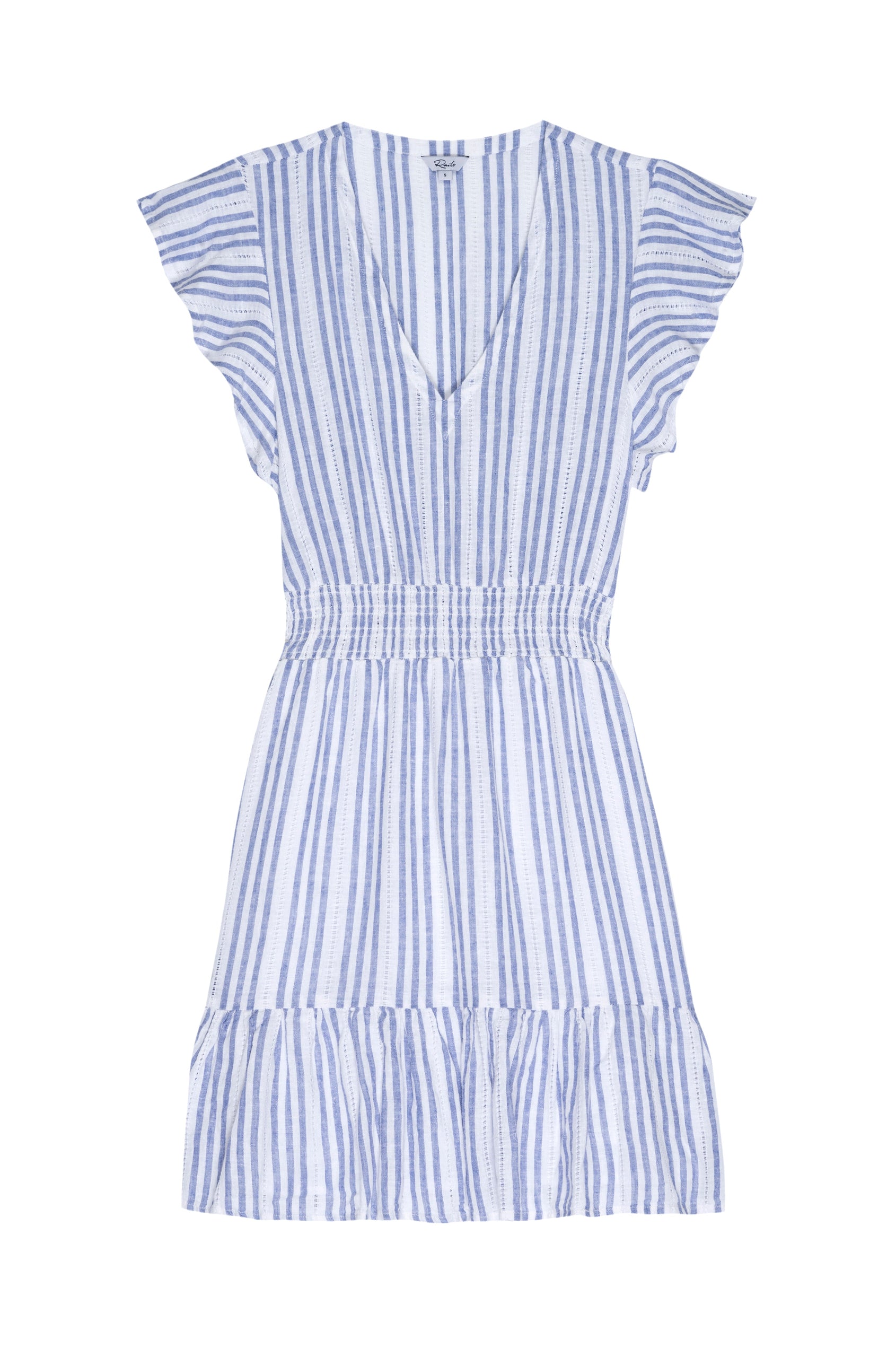 TARA DRESS - BLUE CATALINA STRIPE
