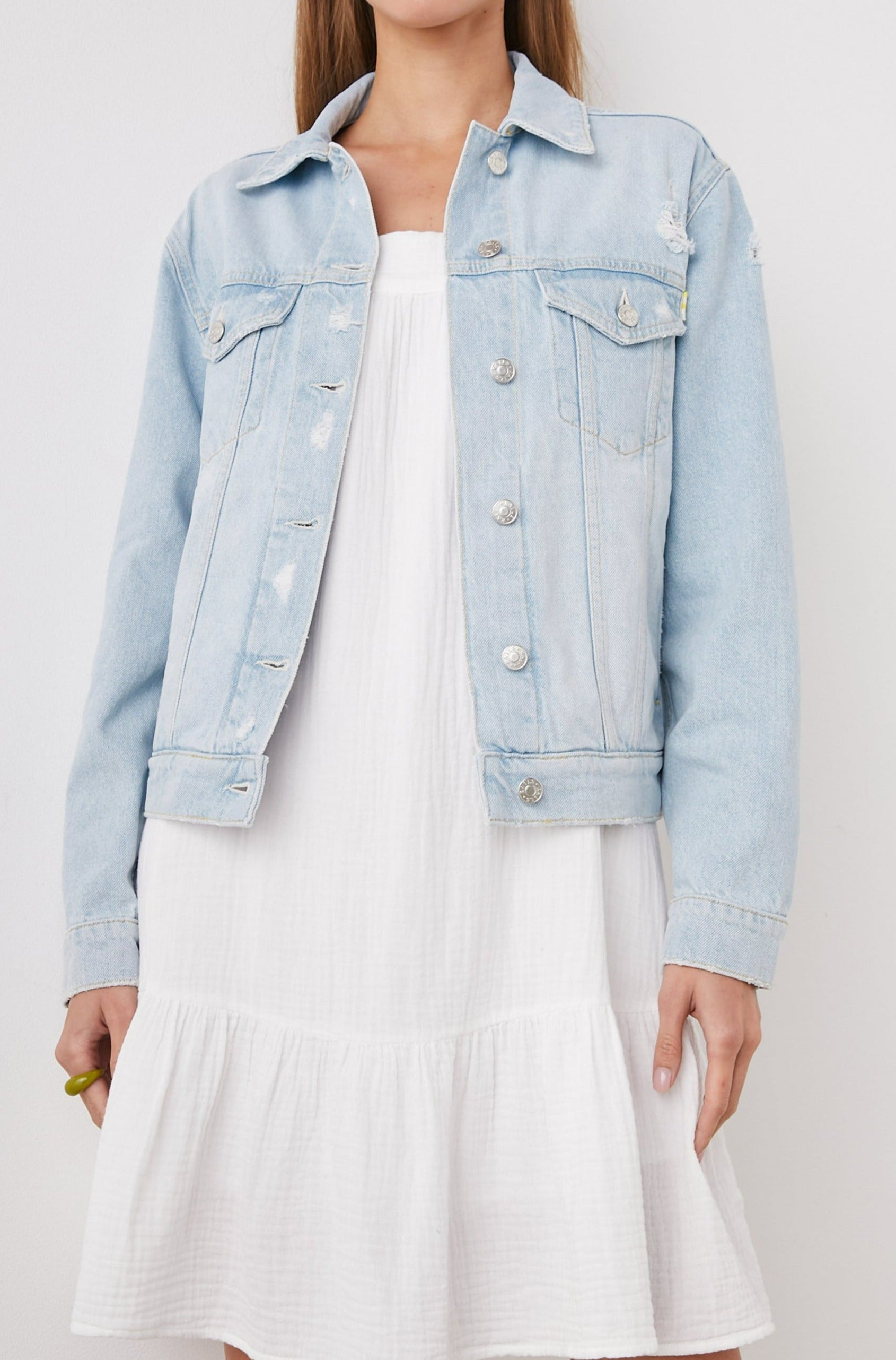 THE MULHOLLAND FADED BLUE DISTRESS - FRONT