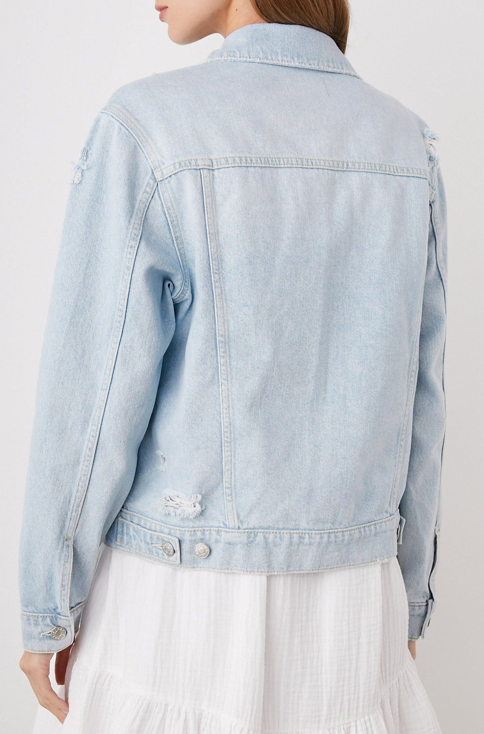 THE MULHOLLAND FADED BLUE DISTRESS - BACK