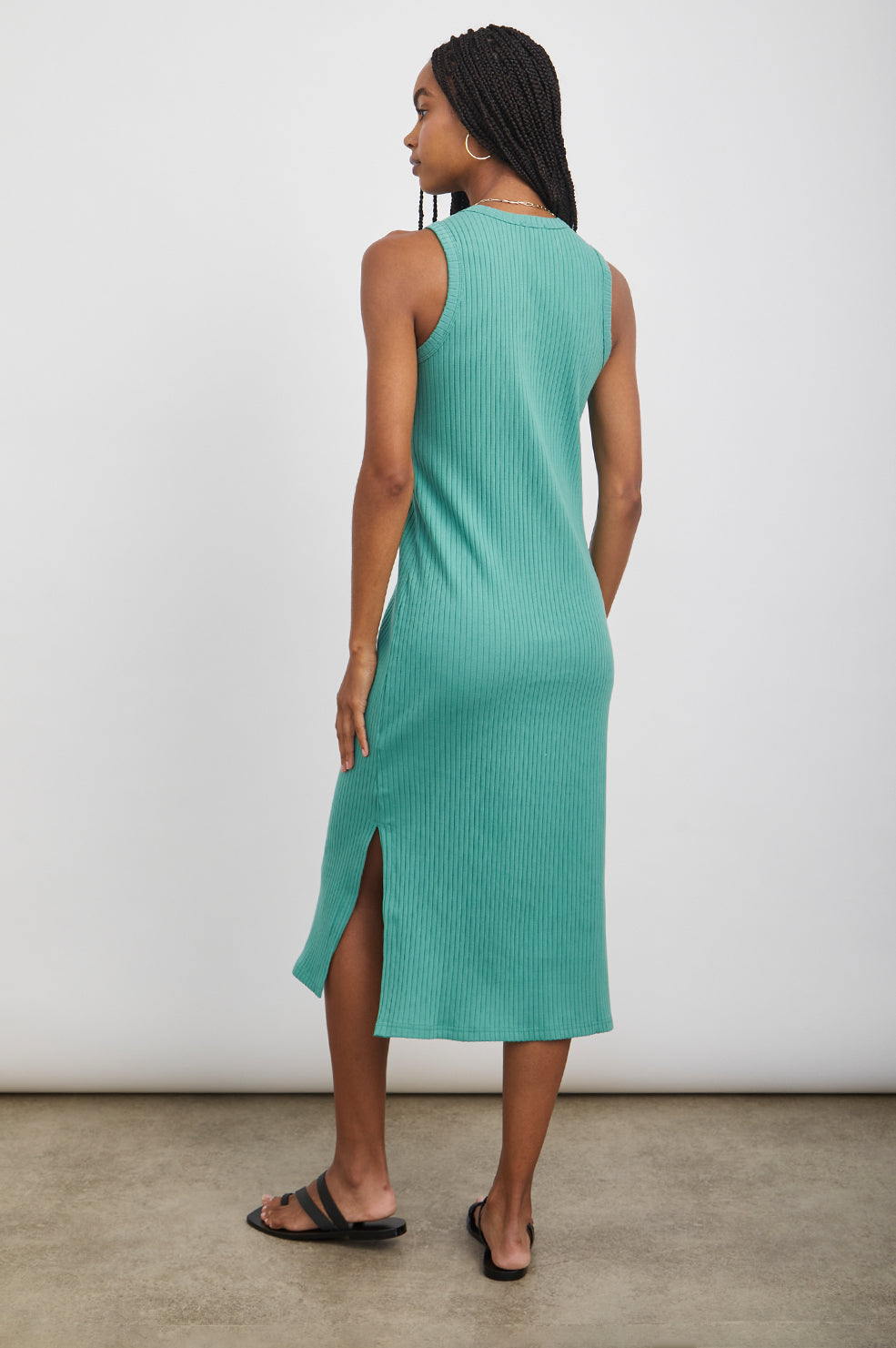 THE TANK DRESS LAGOON DRESS-BACK