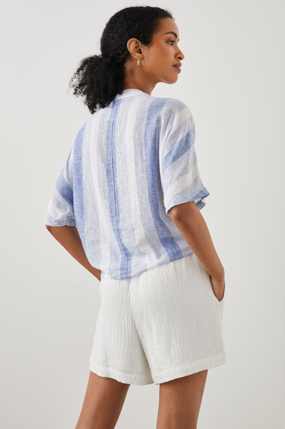 THEA TOP NEVIS STRIPE - BACK