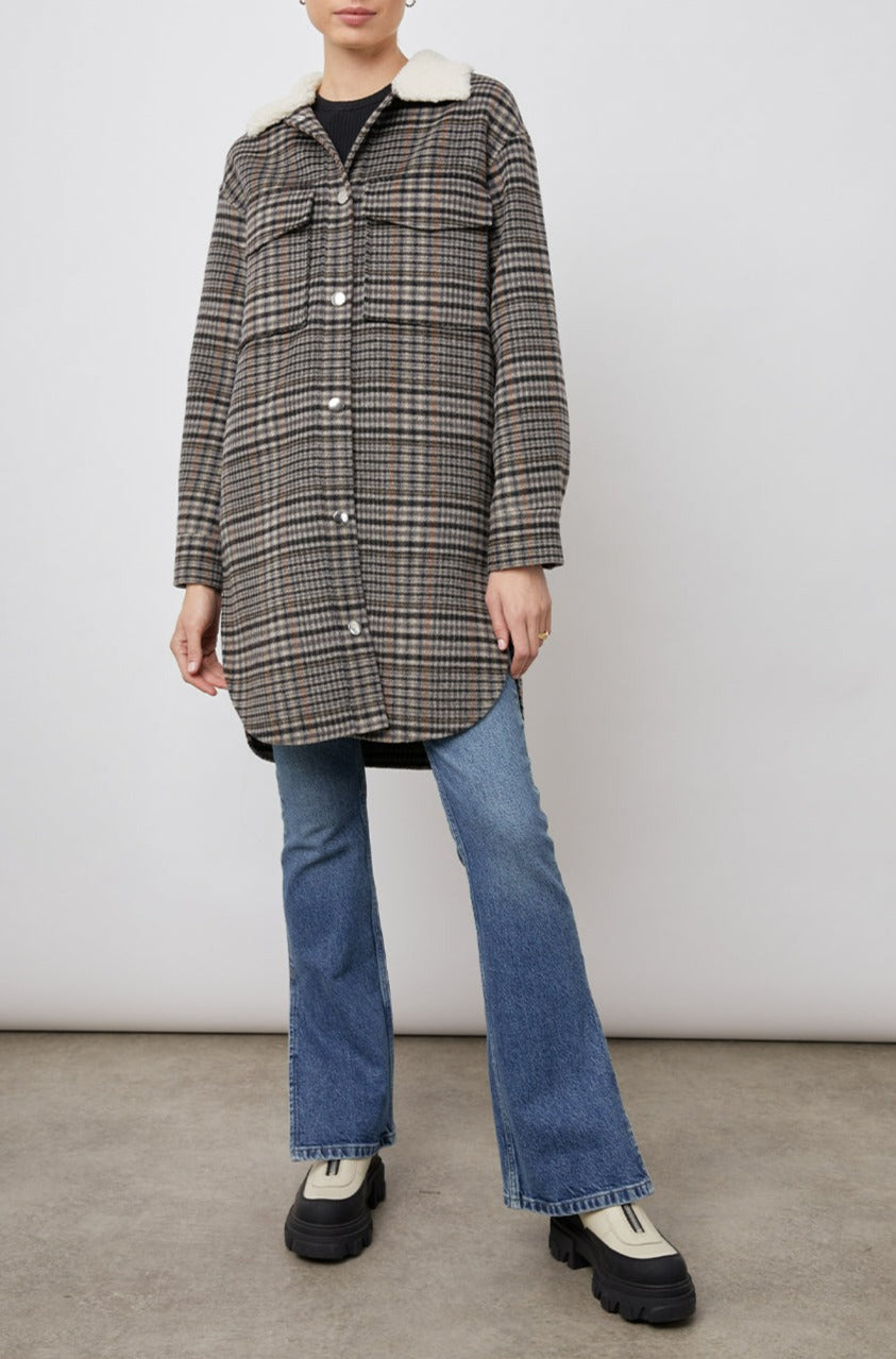 JARO ONYX TAUPE PINK COAT-FULL FRONT BODY