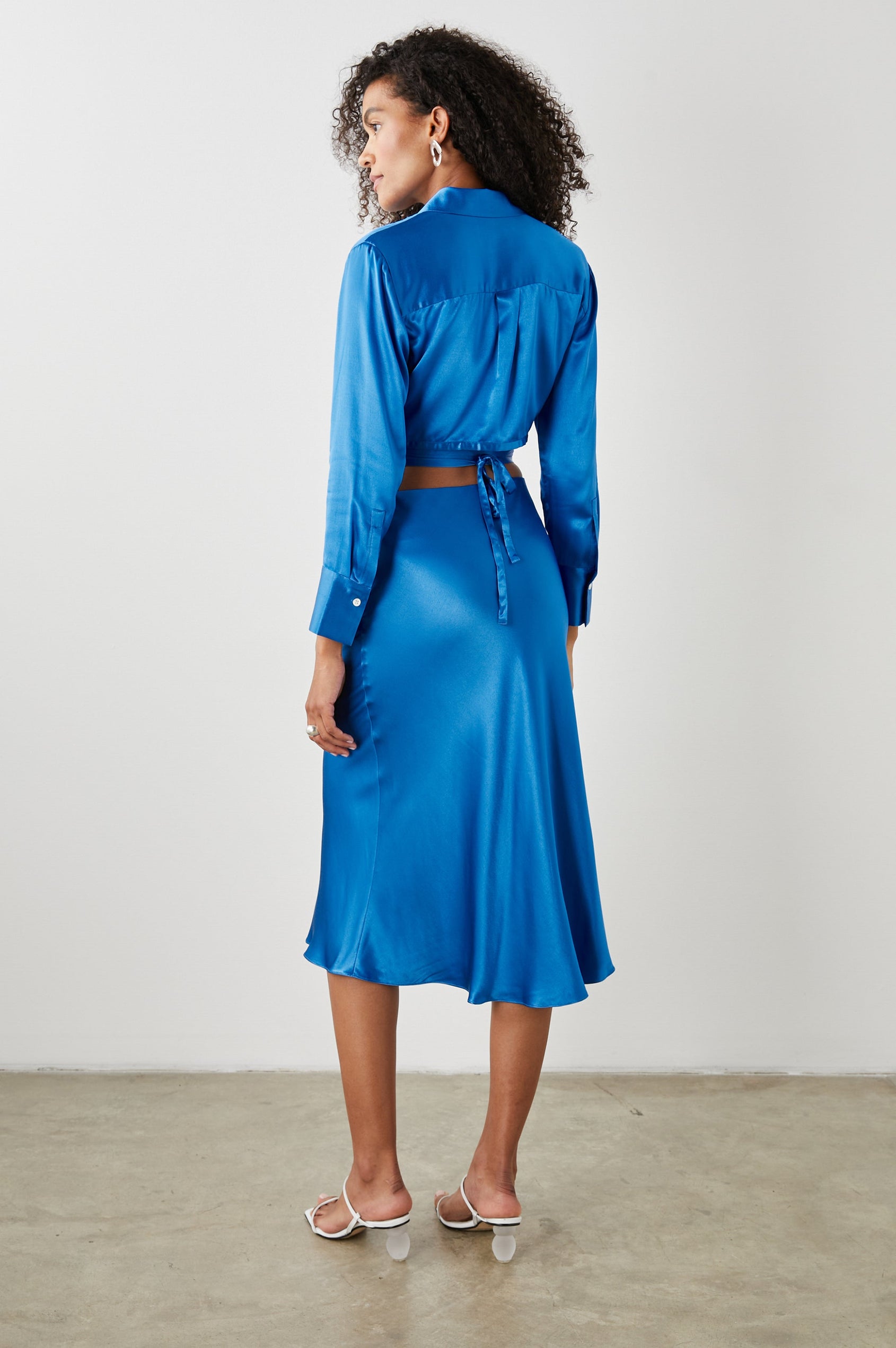 TIANA TOP COBALT - BACK