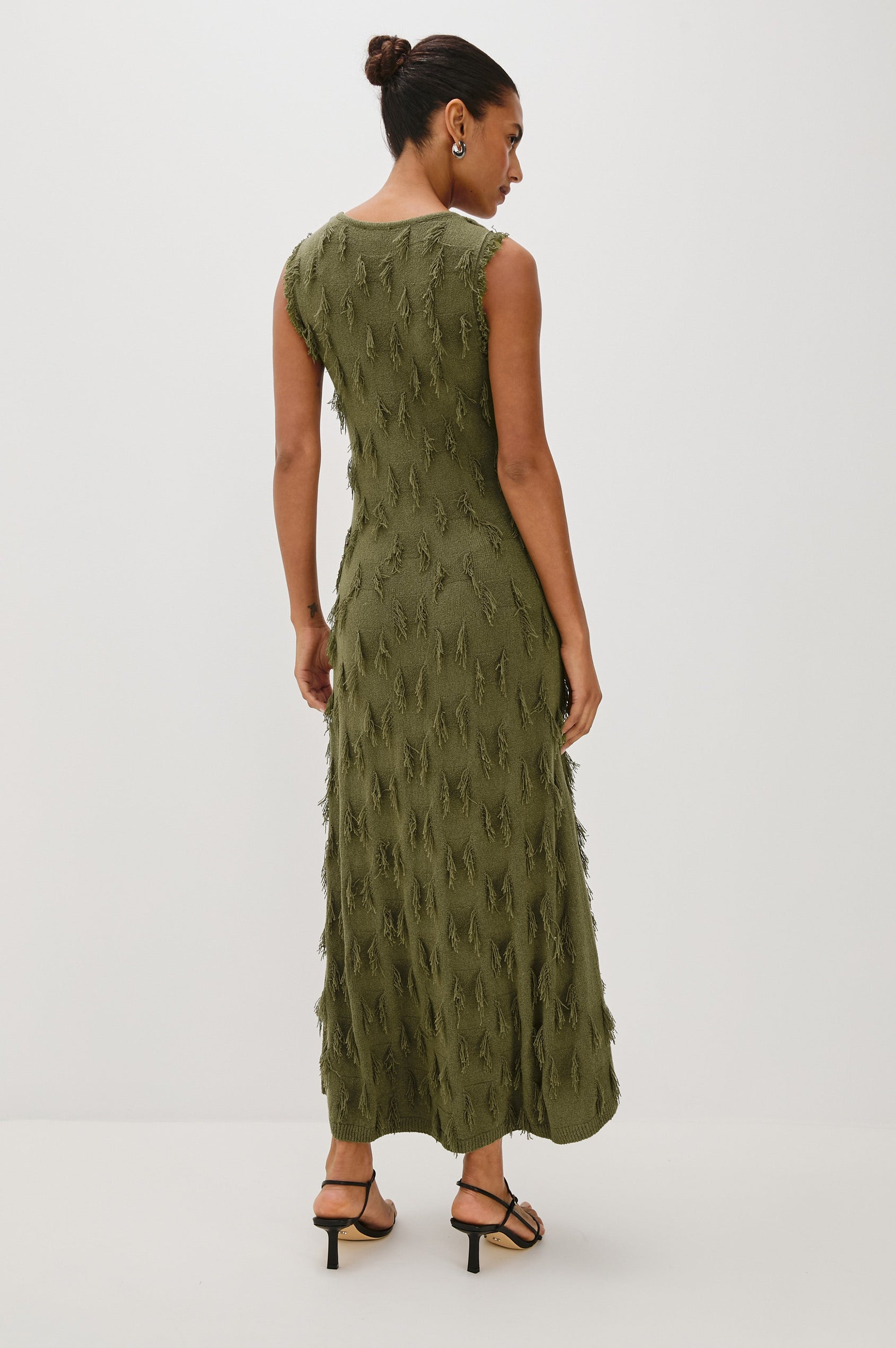 TRIVENTO DRESS - OLIVE