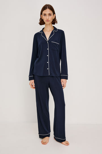 VARRA PAJAMA SET - NAVY