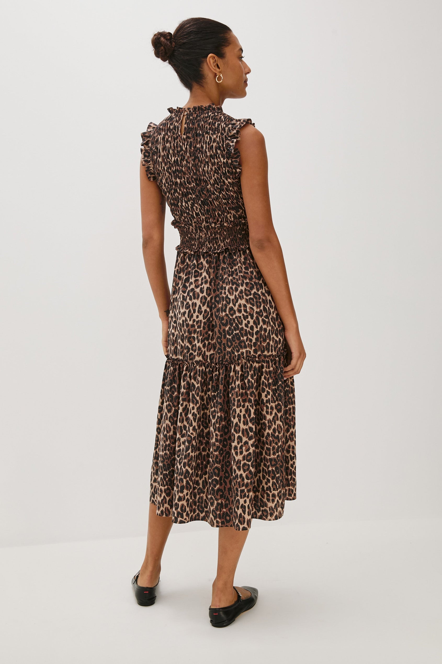 VIVIER DRESS - BROWN NALA