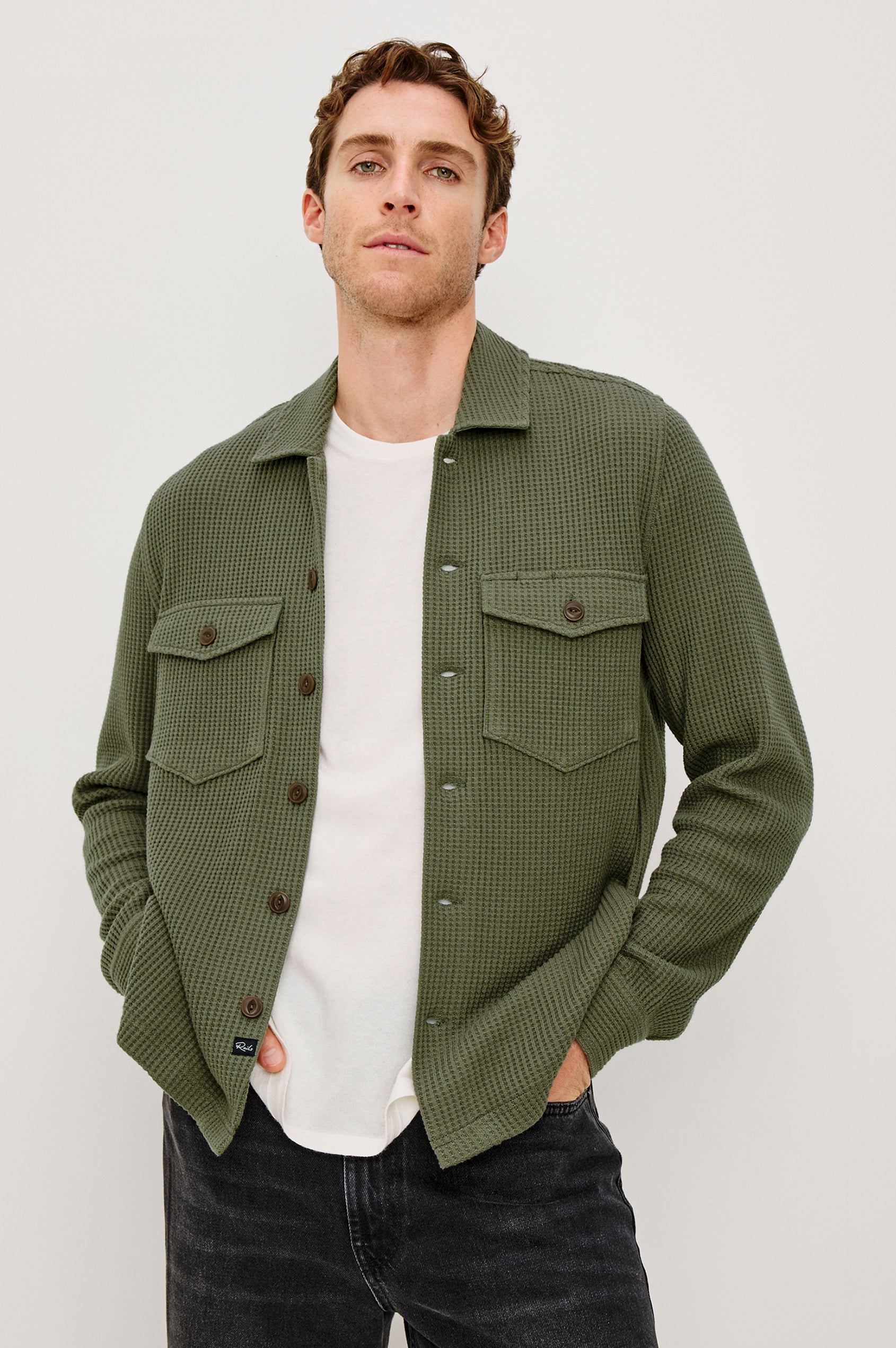 WELLS OVERSHIRT - FOREST