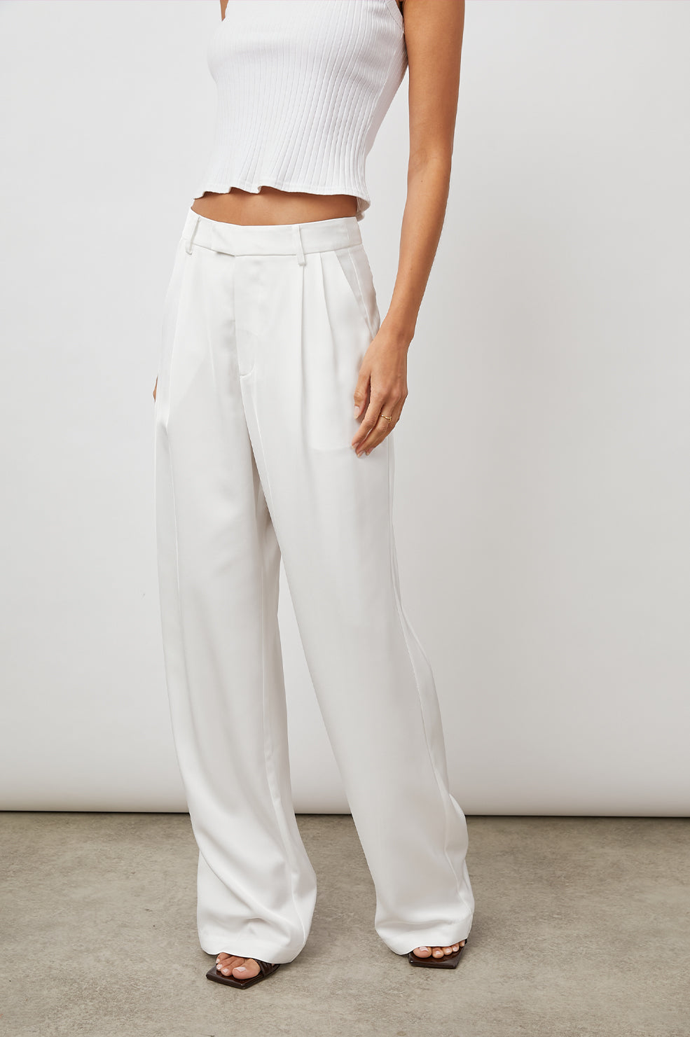 MARNIE PANT SEA SALT- FRONT