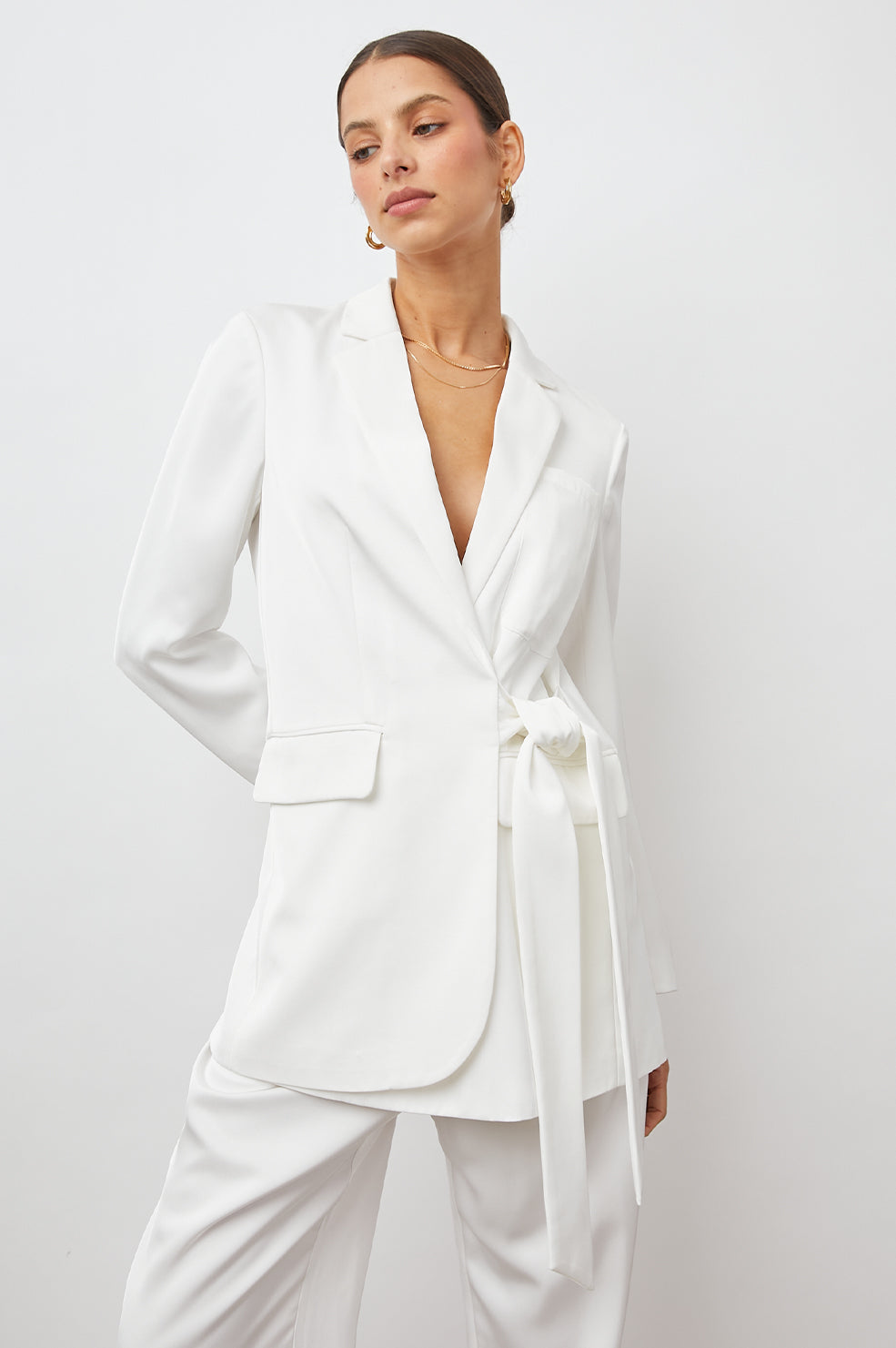 WESCOTT SEA SALT BLAZER- FRONT