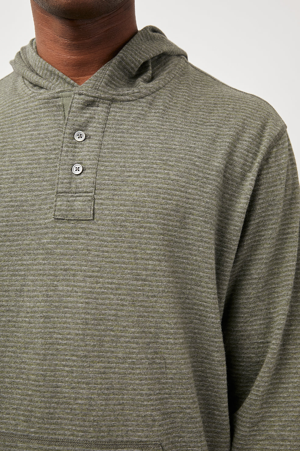 WESTON HOODIE - HUNTER CHARCOAL STRIPE