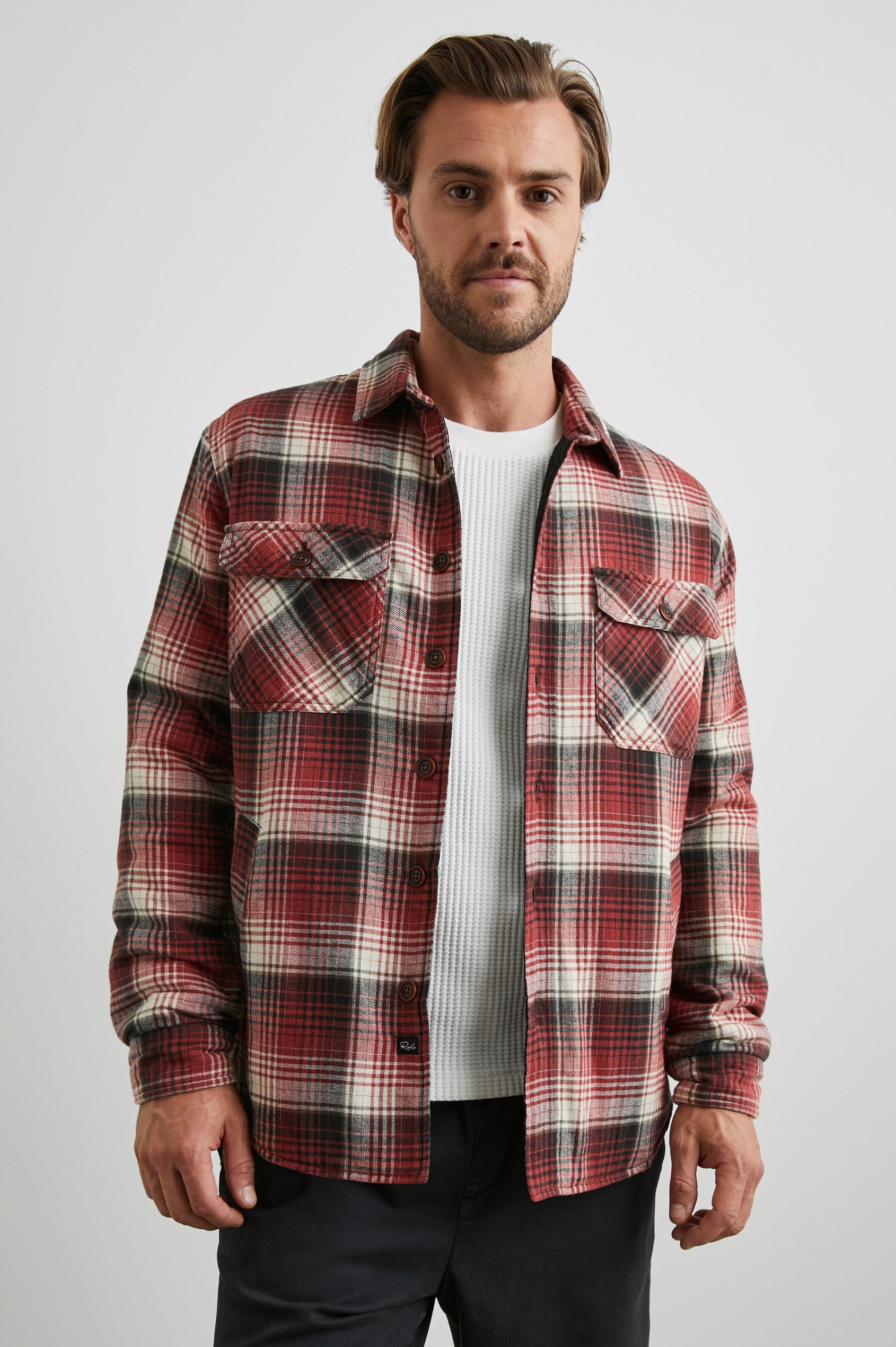 WORTHING JACKET CRIMSON RAVEN - FRONT BODY