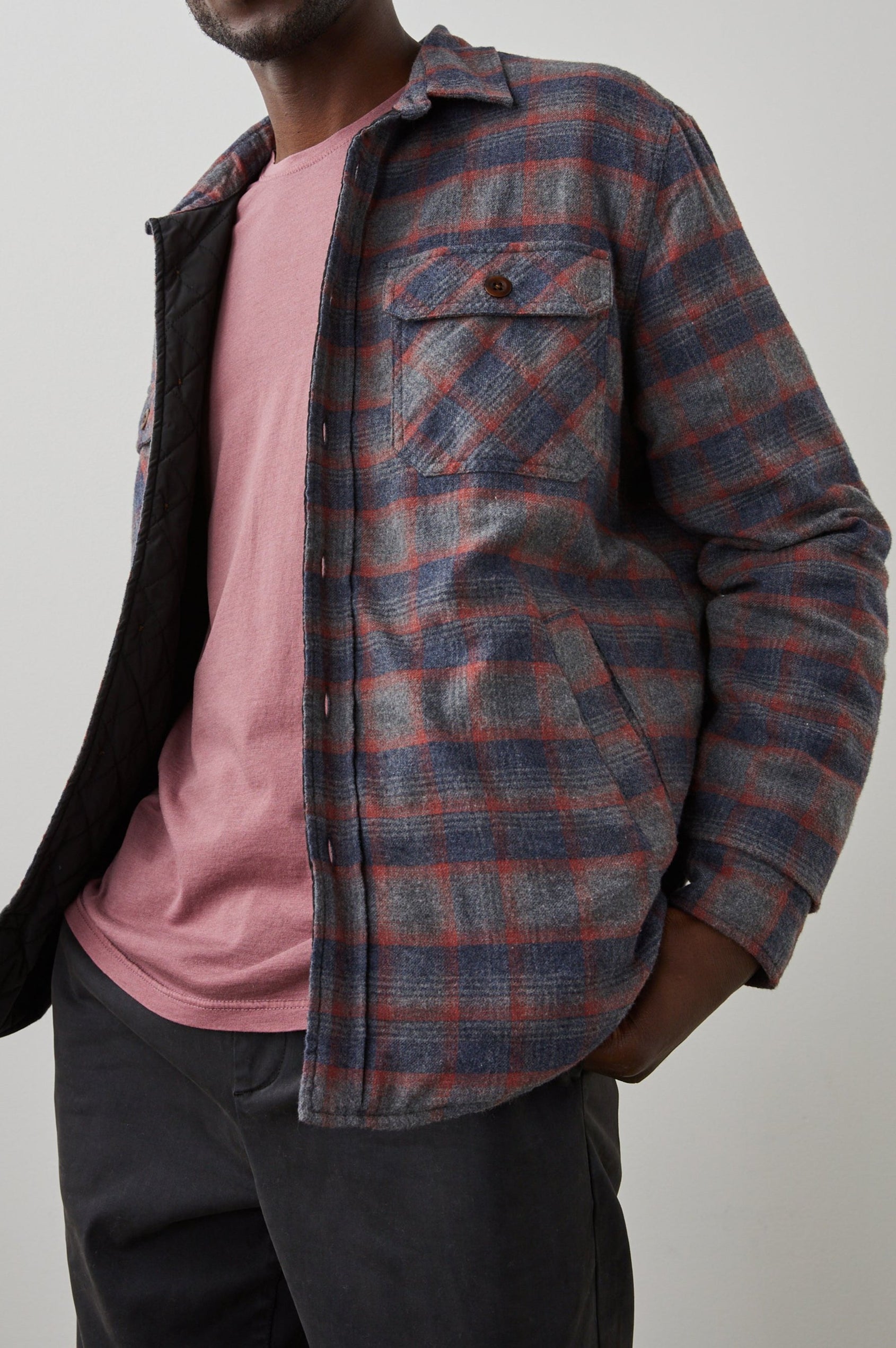 WORHTING MIDNIGHT HARVEST HEATHER JACKET - FRONT