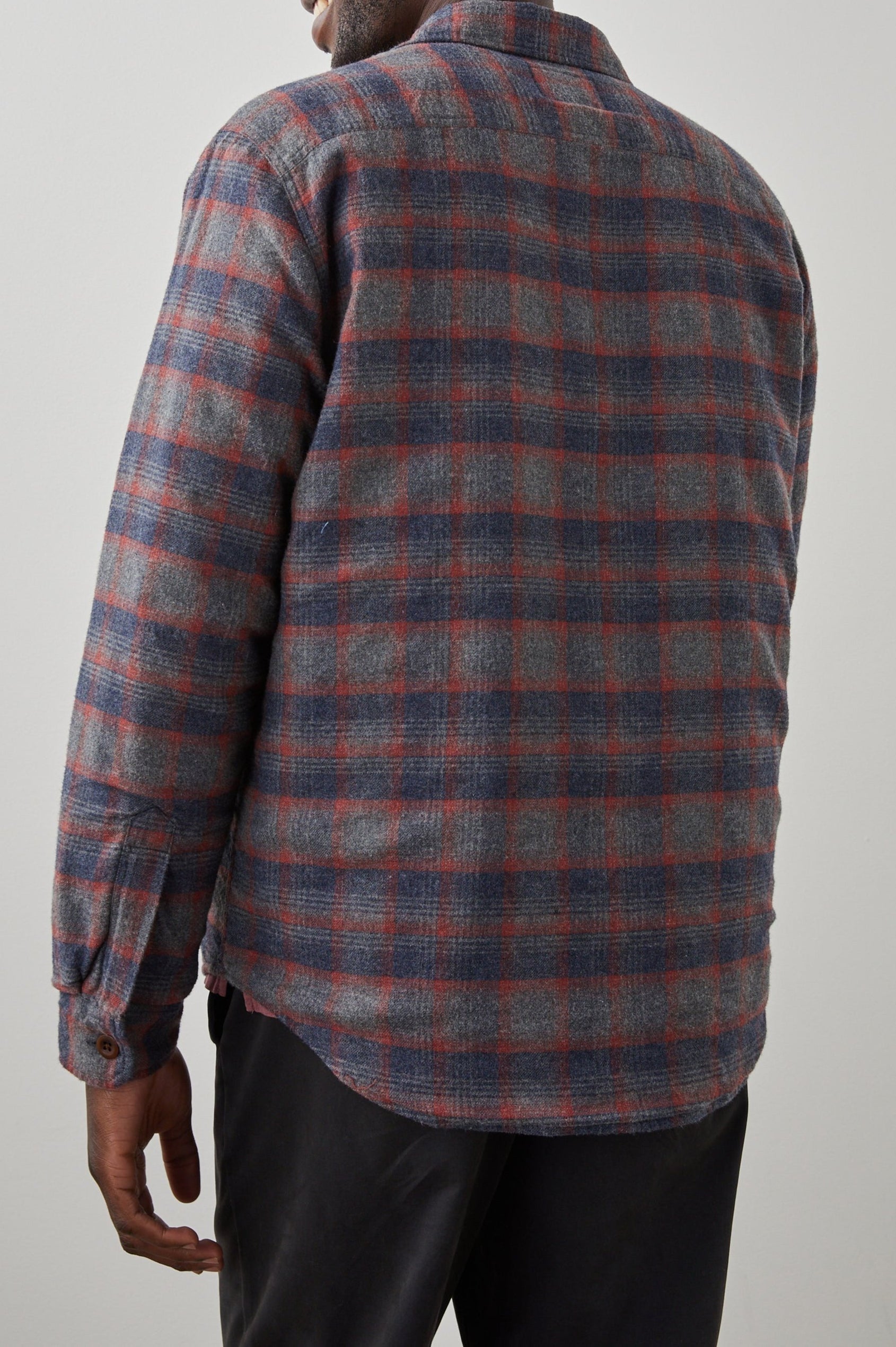 WORHTING MIDNIGHT HARVEST HEATHER JACKET - BACK