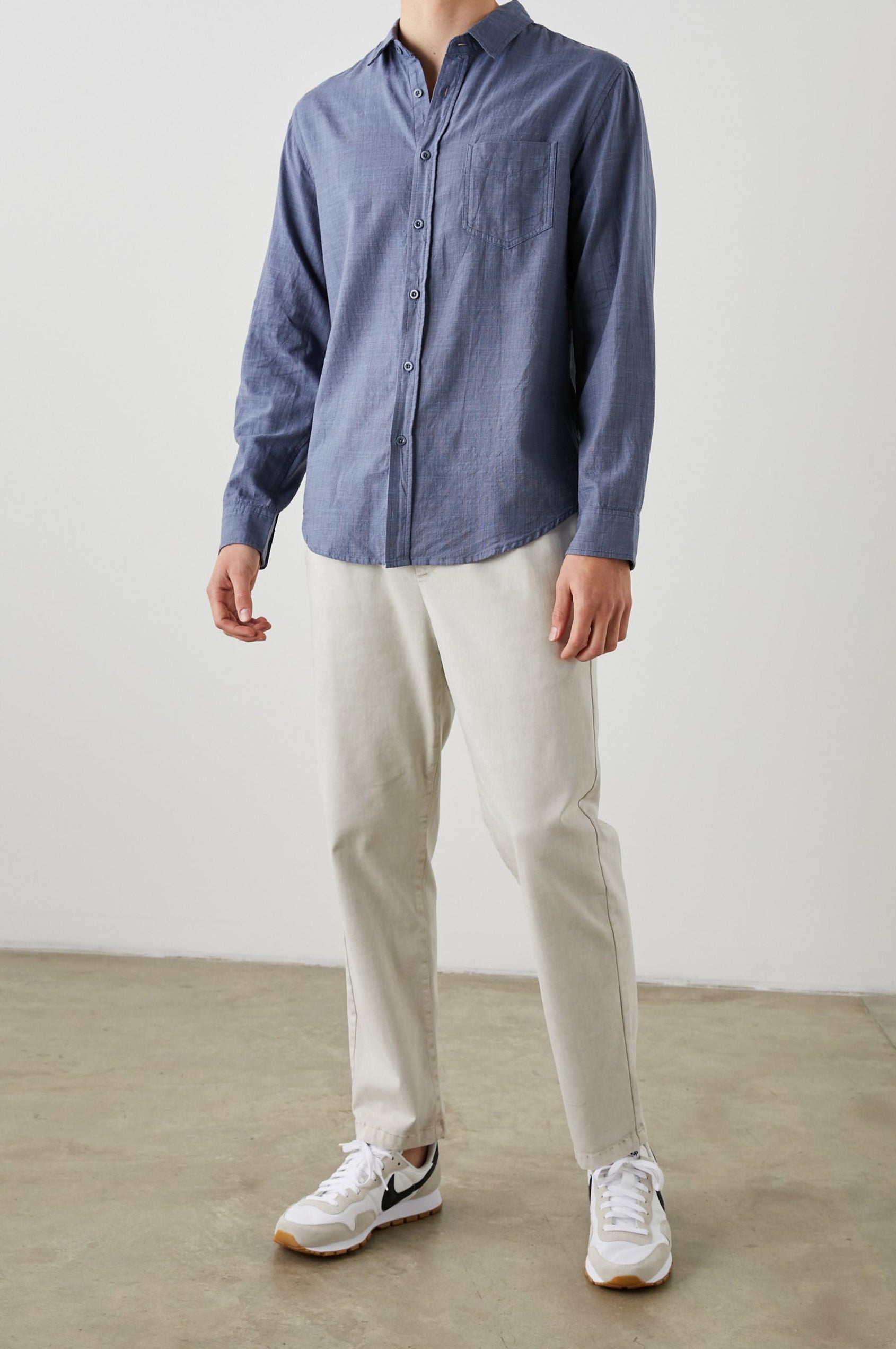 WYATT FLINT SHIRT - FRONT FULL BODY