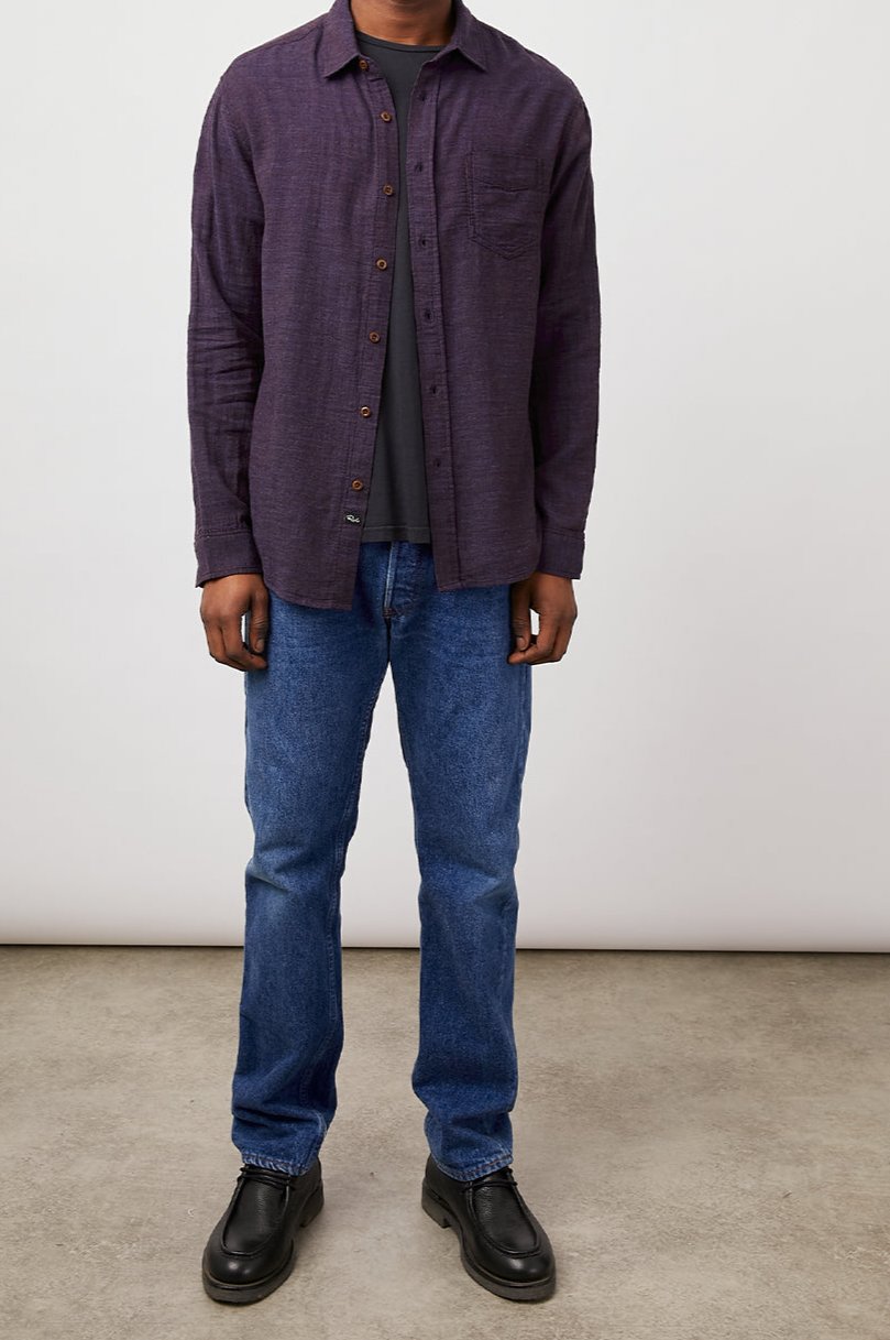 WYATT SHIRT - CURRANT