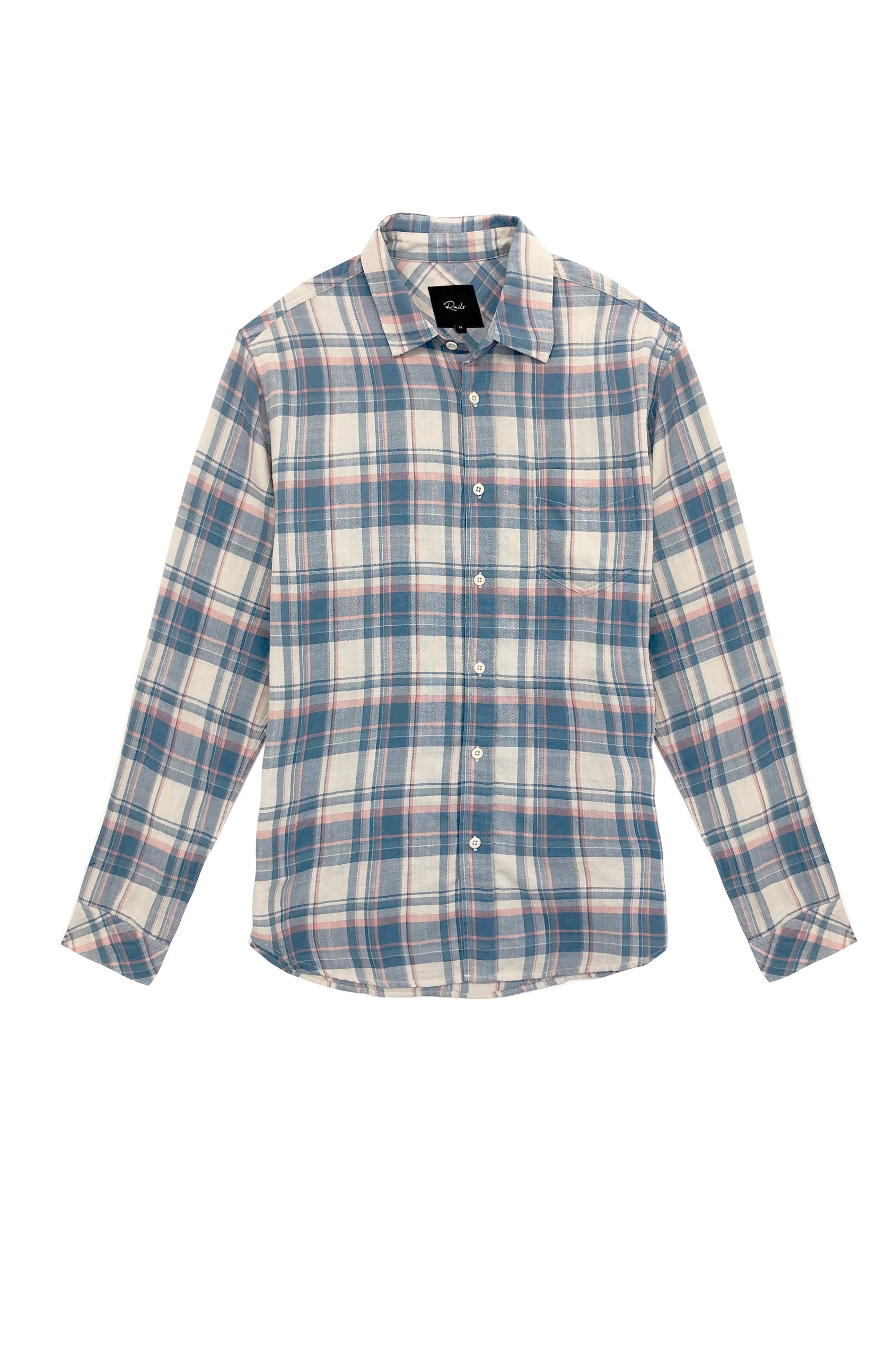 WYATT SHIRT - DESERT AGAVE - FRONT FLAT