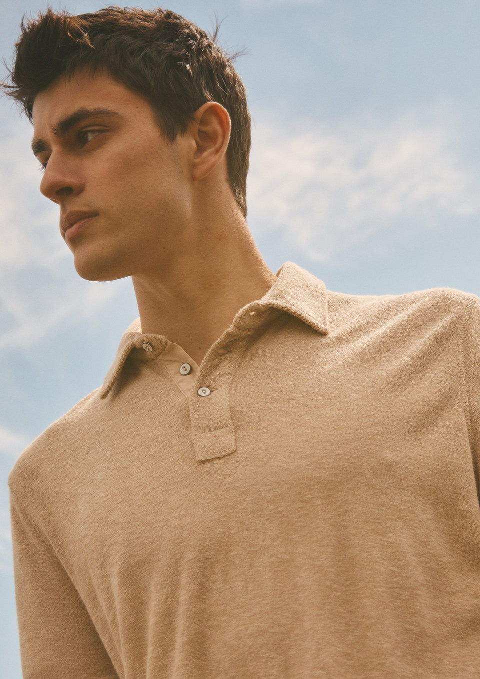 Detail editorial image of Rhen Polo Shirt