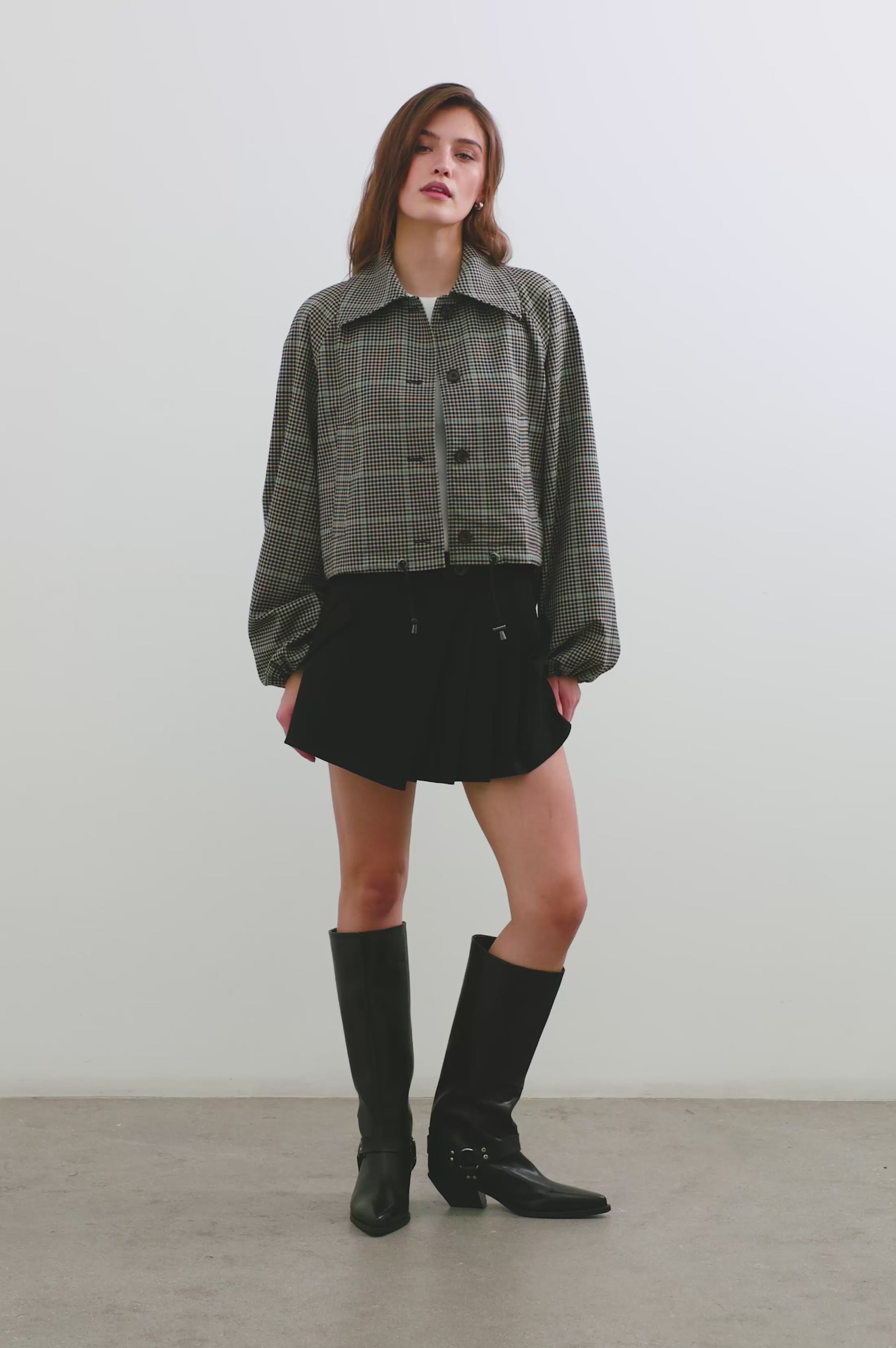 NORTHJACKET-TEALMULTICHECK-VIDEO