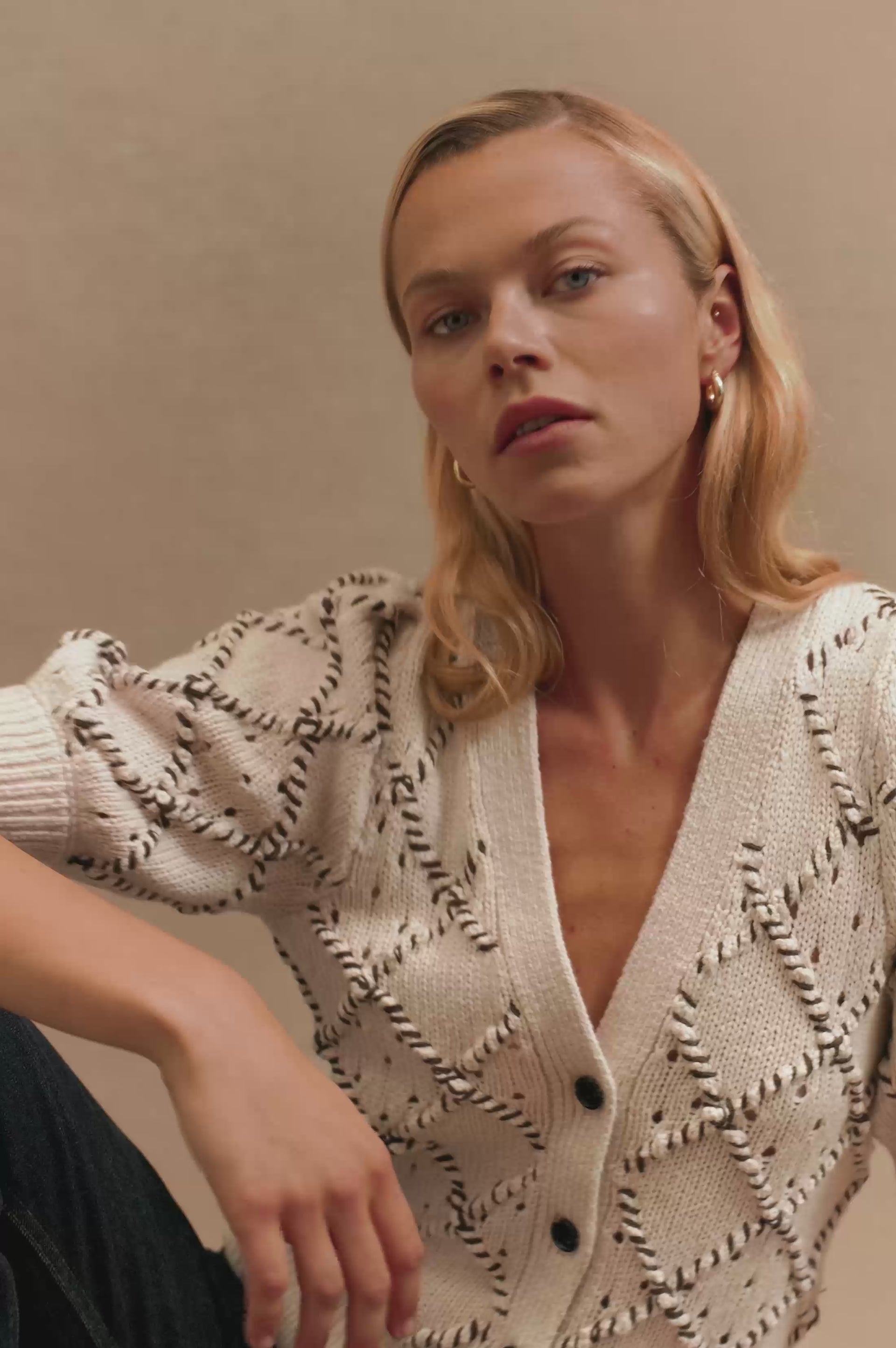 ISLA CARDIGAN - OAT