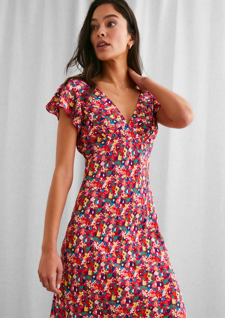 stina closet gingham puff PUFF dress 