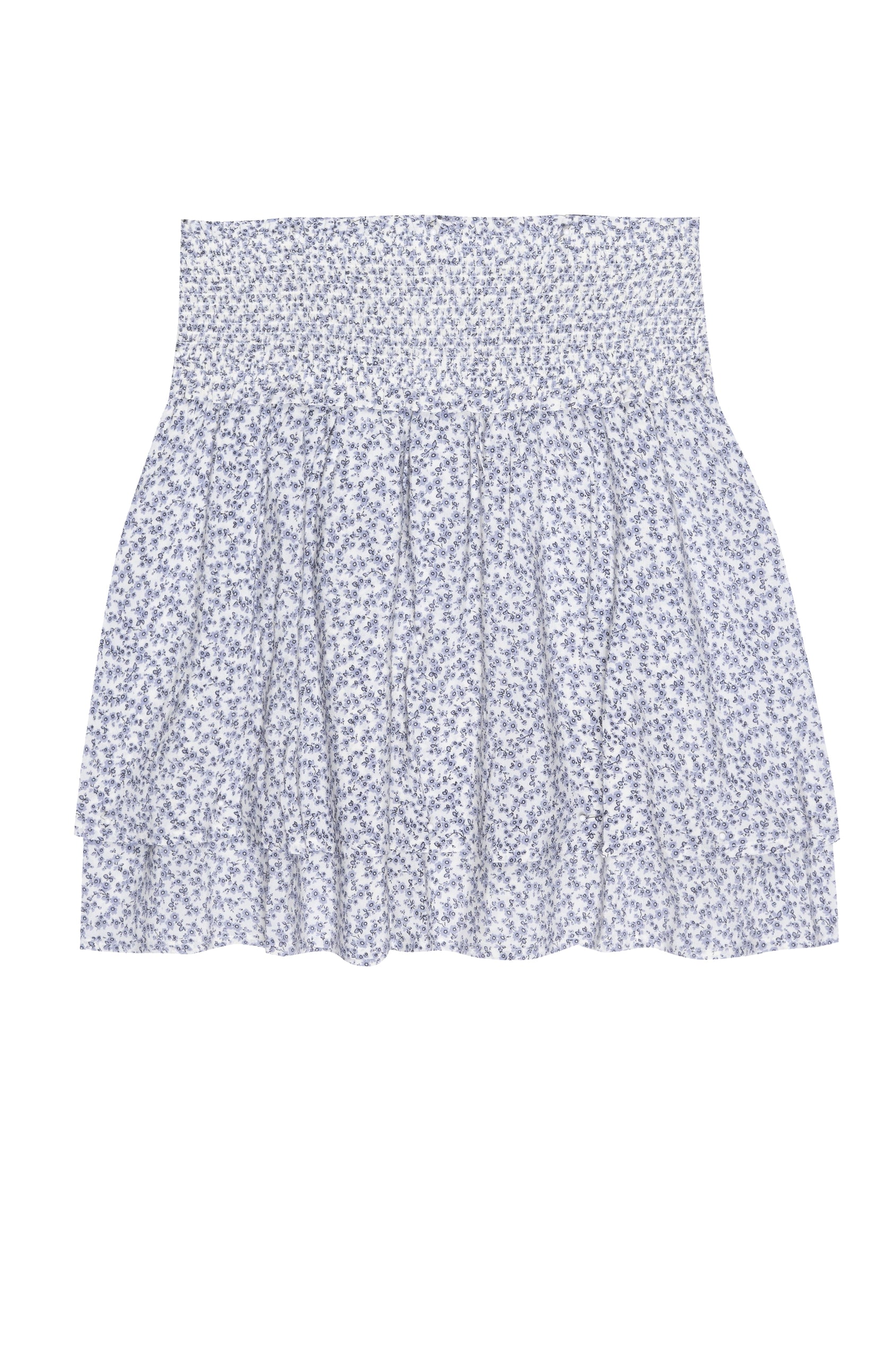 Addison Blue Garden Skirt-flat