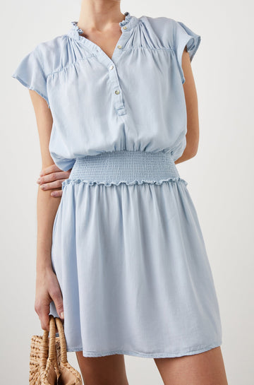 AMINA DRESS LIGHT VINTAGE - FRONT