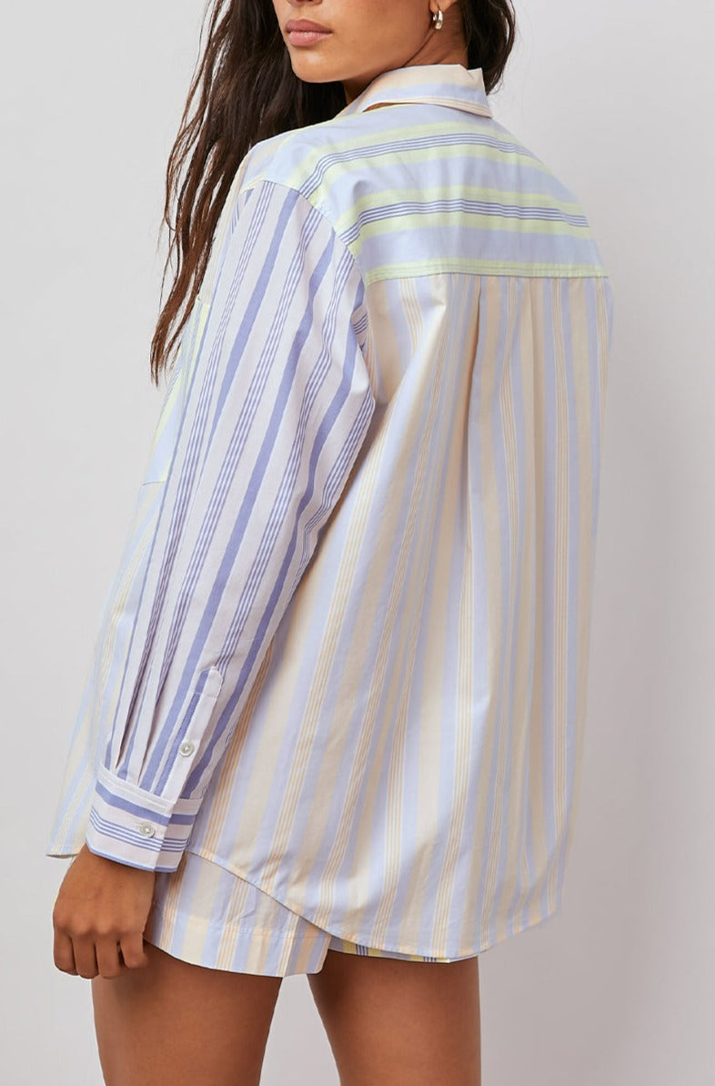 BOXER CITRUS MIXED STRIPED- BACK