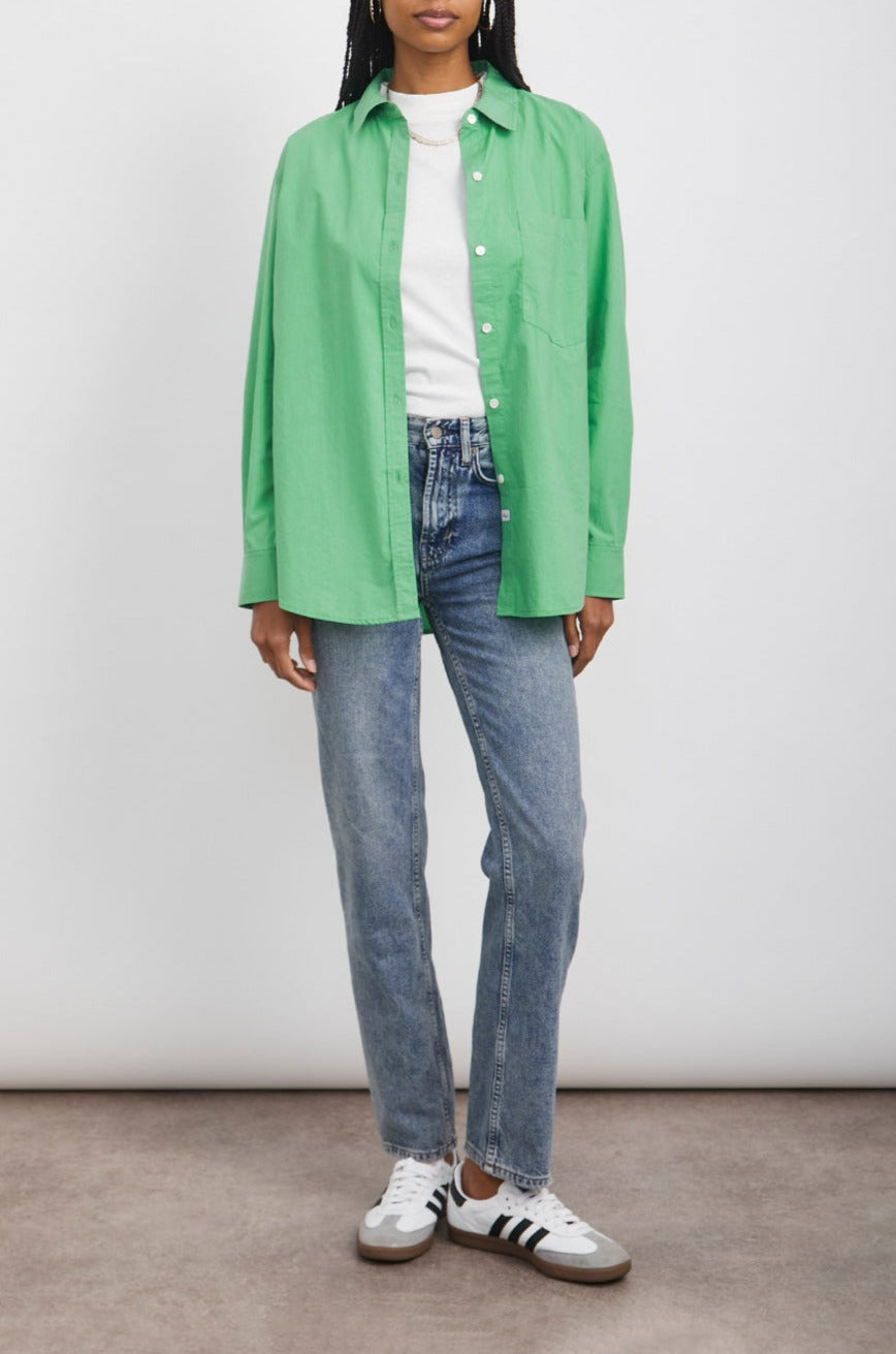 ARLO KELLY GREEN SHIRT-FULL FRONT BODY