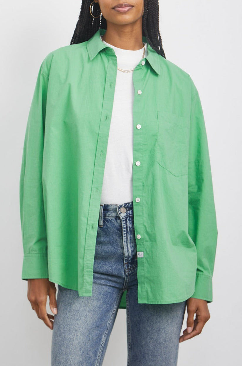 ARLO KELLY GREEN SHIRT-FRONT
