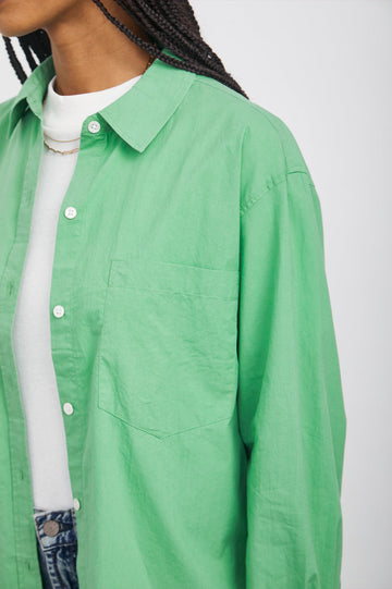 ARLO KELLY GREEN SHIRT-DETAIL