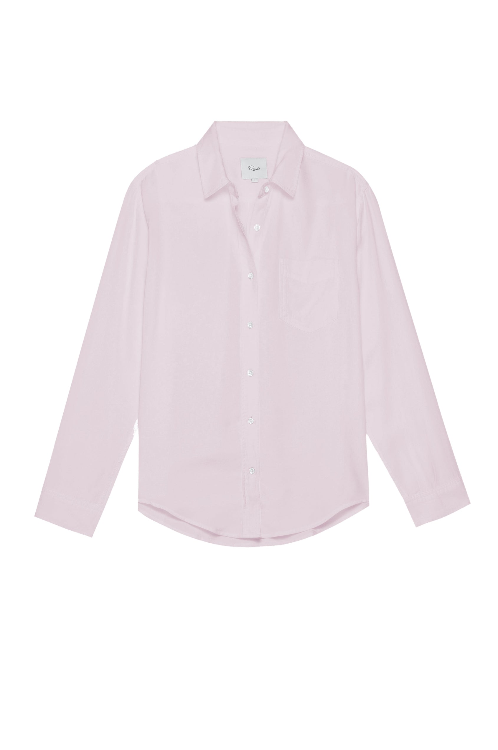 BARRETT DUSTY ROSE LONG SLEEVE BUTTON DOWN- FLAT