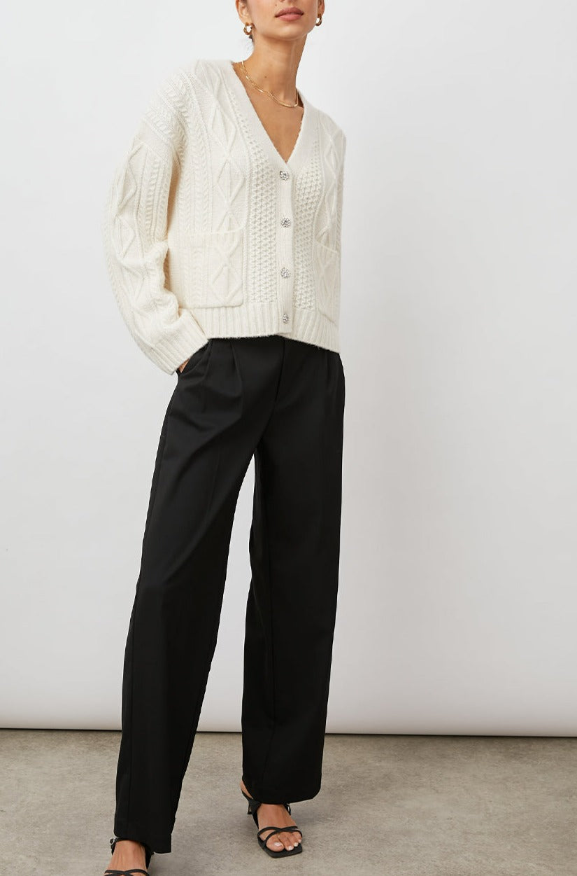 BIXBY IVORY CARDIGAN-FULL FRONT BODY