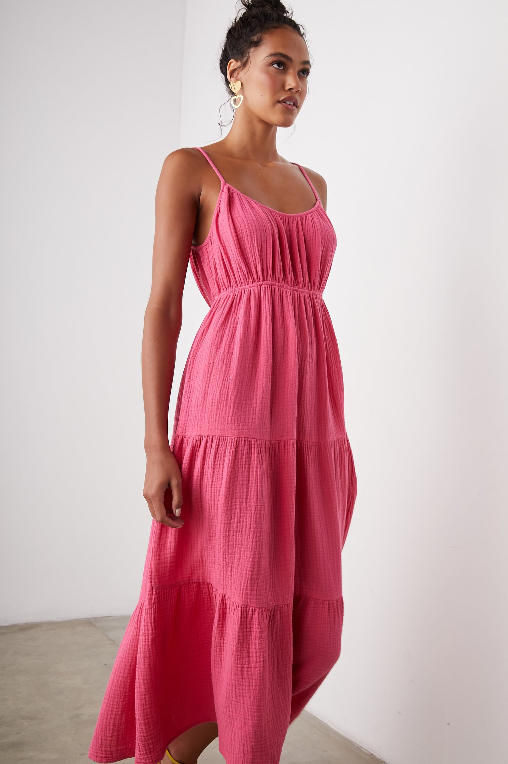 BLAKELY DRESS HIBISCUS - SIDE BODY