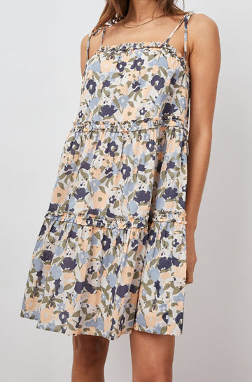 CARALYN MOD FLORAL DRESS- FRONT
