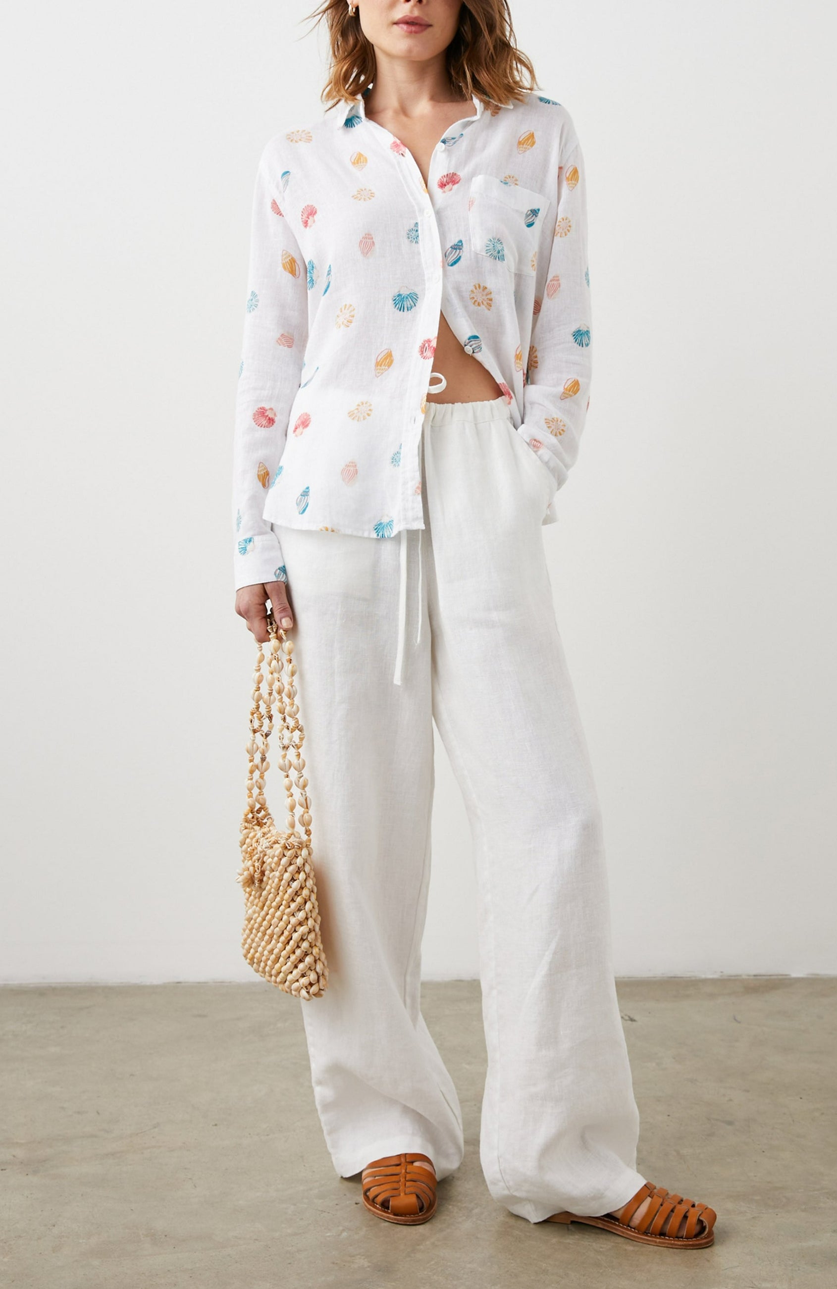 CHARLI SHIRT BEACHSIDE - FULL FRONT BODY