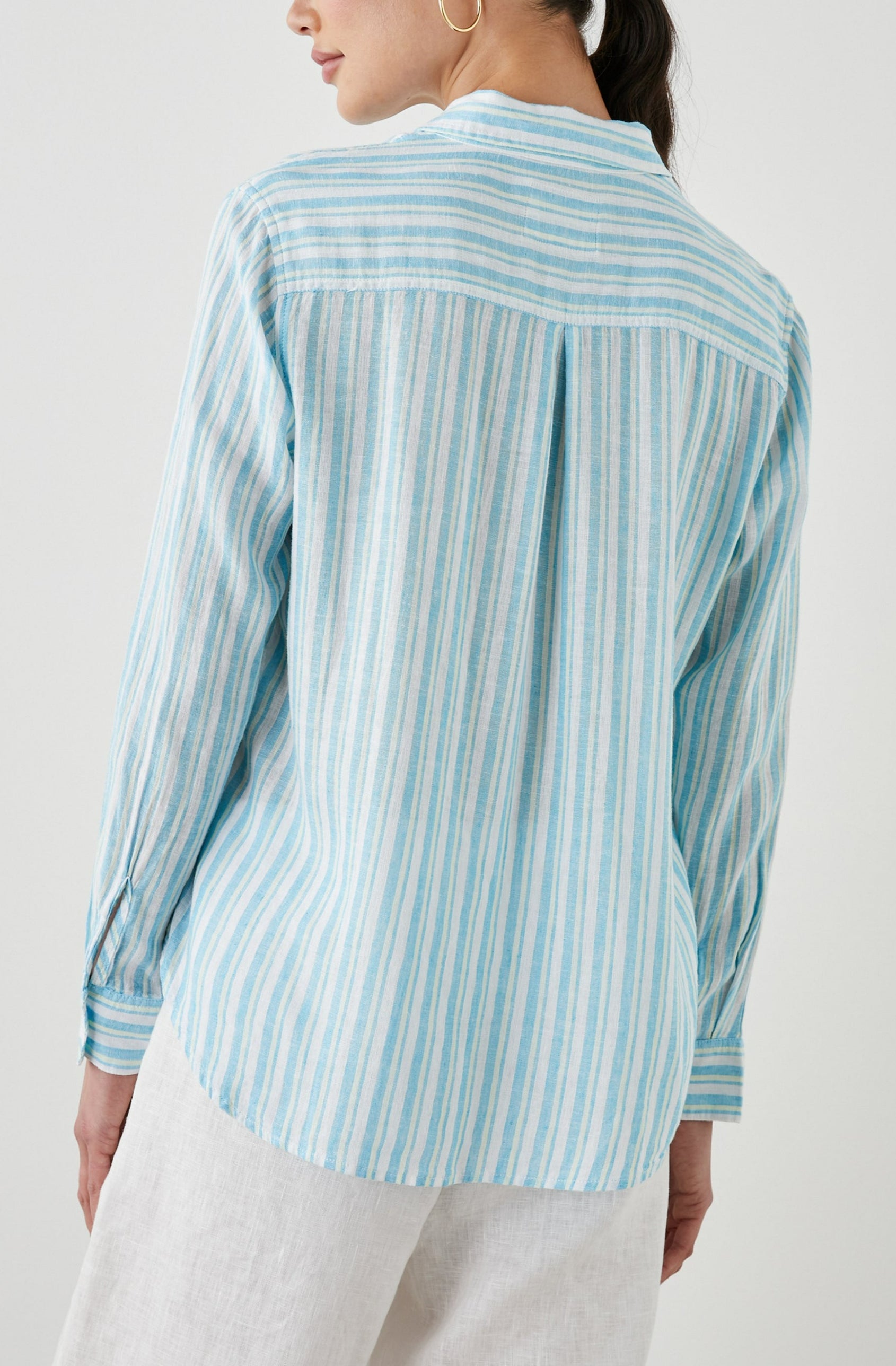 CHARLI SHIRT LAGUNA STRIPE - BACK