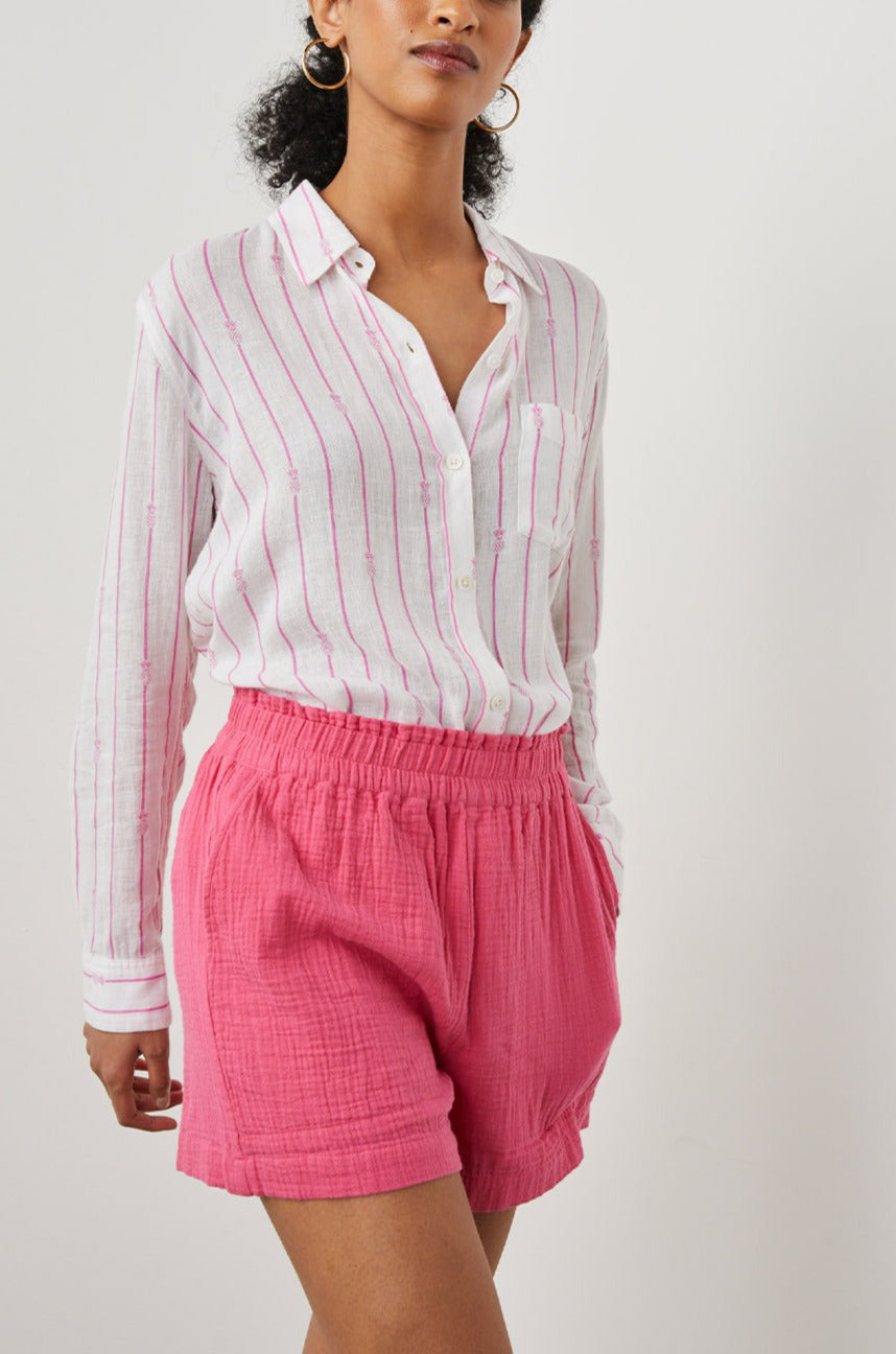 CHARLI PINK PINEAPPLE STRIPE