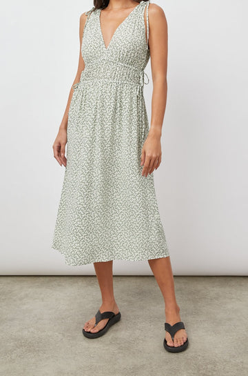 CONSTANTINE GREEN GARDEN DRESS-FULL FRONT BODY