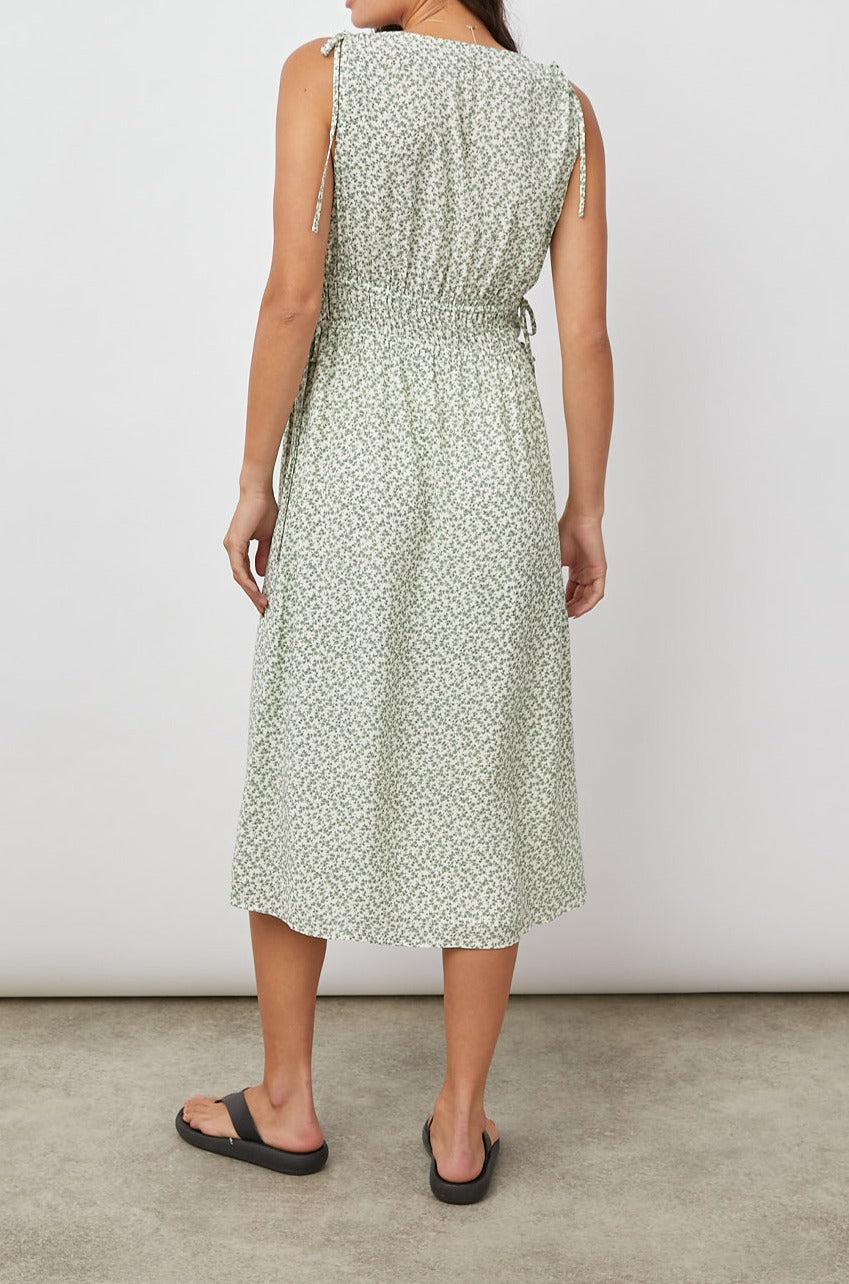 CONSTANTINE GREEN GARDEN DRESS-BACK