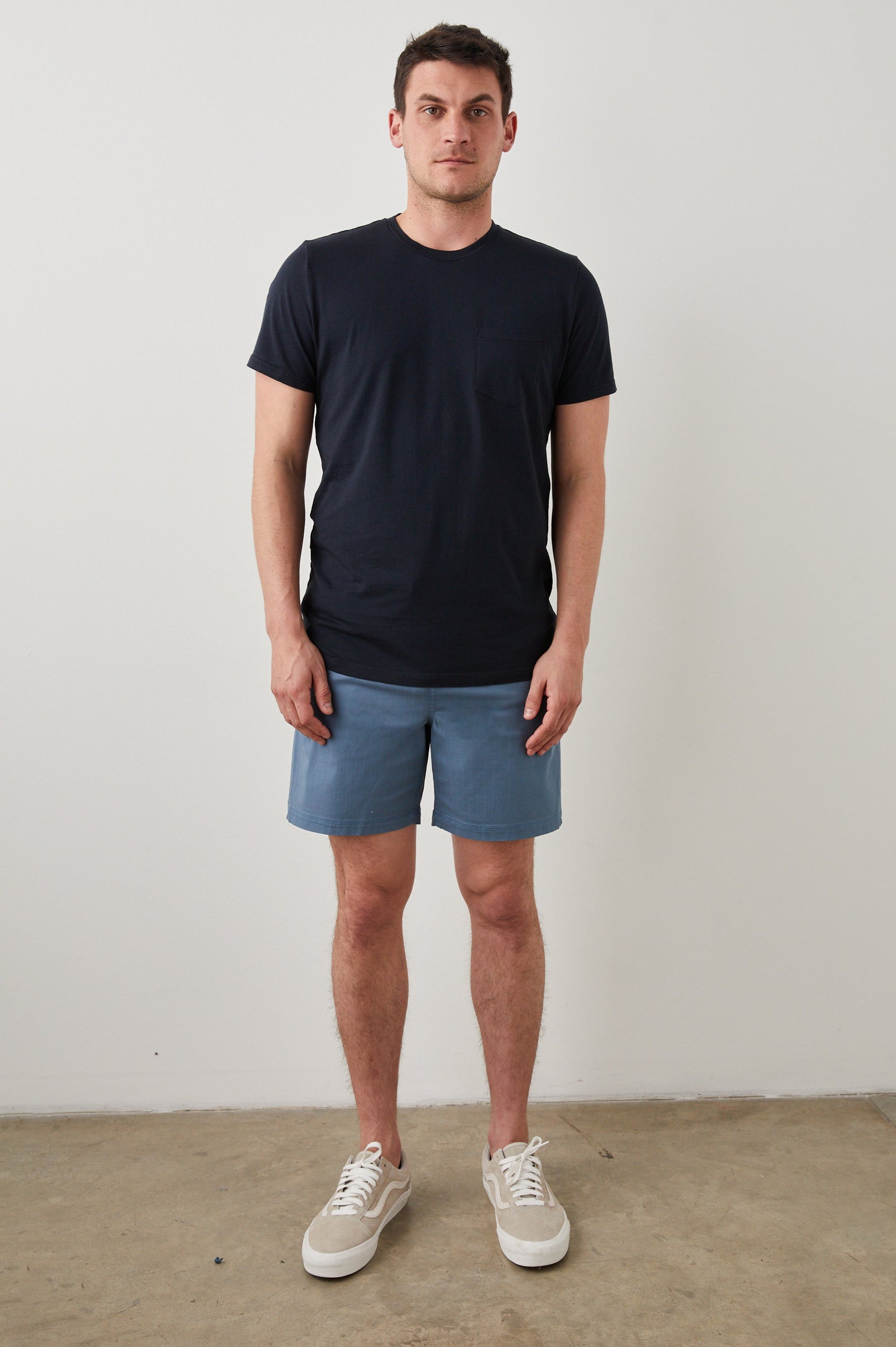 CRUZ COPEN BLUE SHORT - FRONT FULL BODY