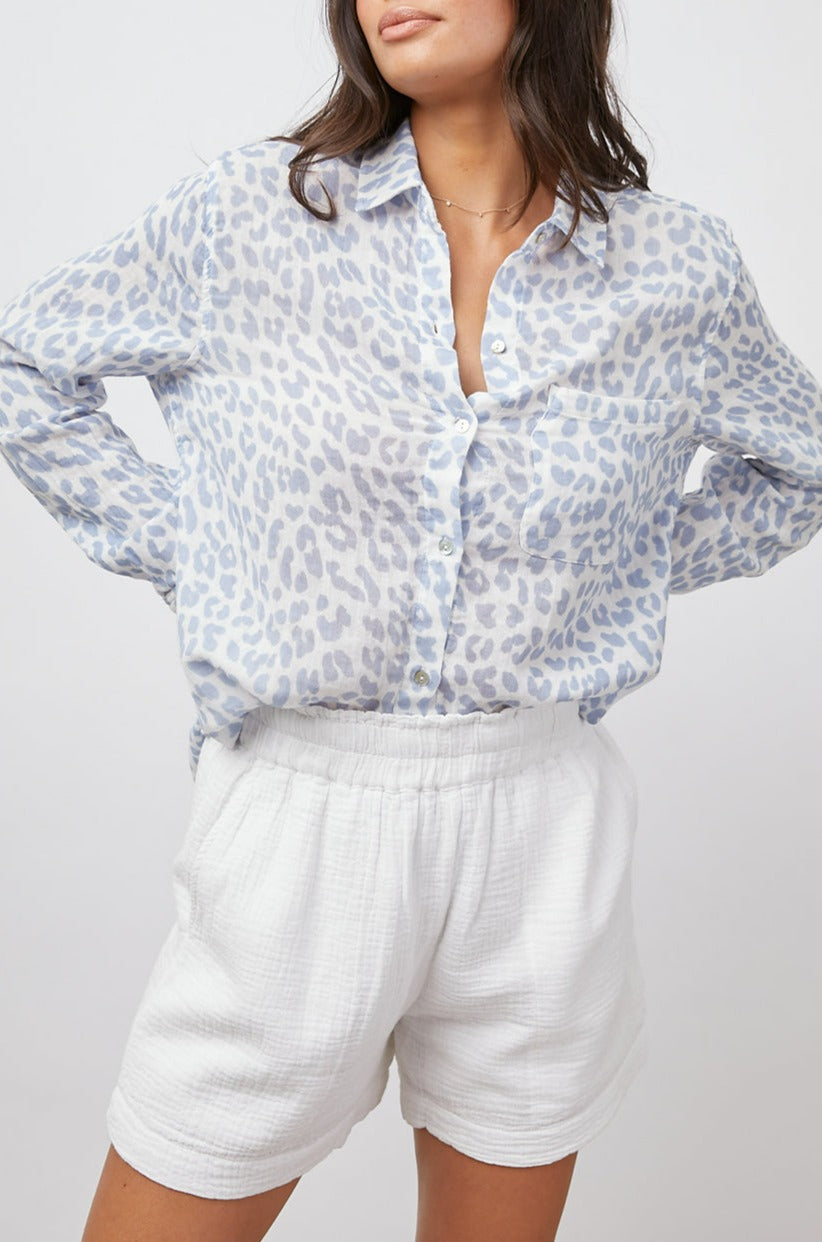 Ellis Blue Jaguar - Front Tucked