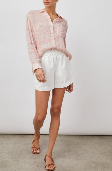 ELLIS ROSE CHEETAH LONG SLEEVE BUTTON DOWN-FULL FRONT BODY