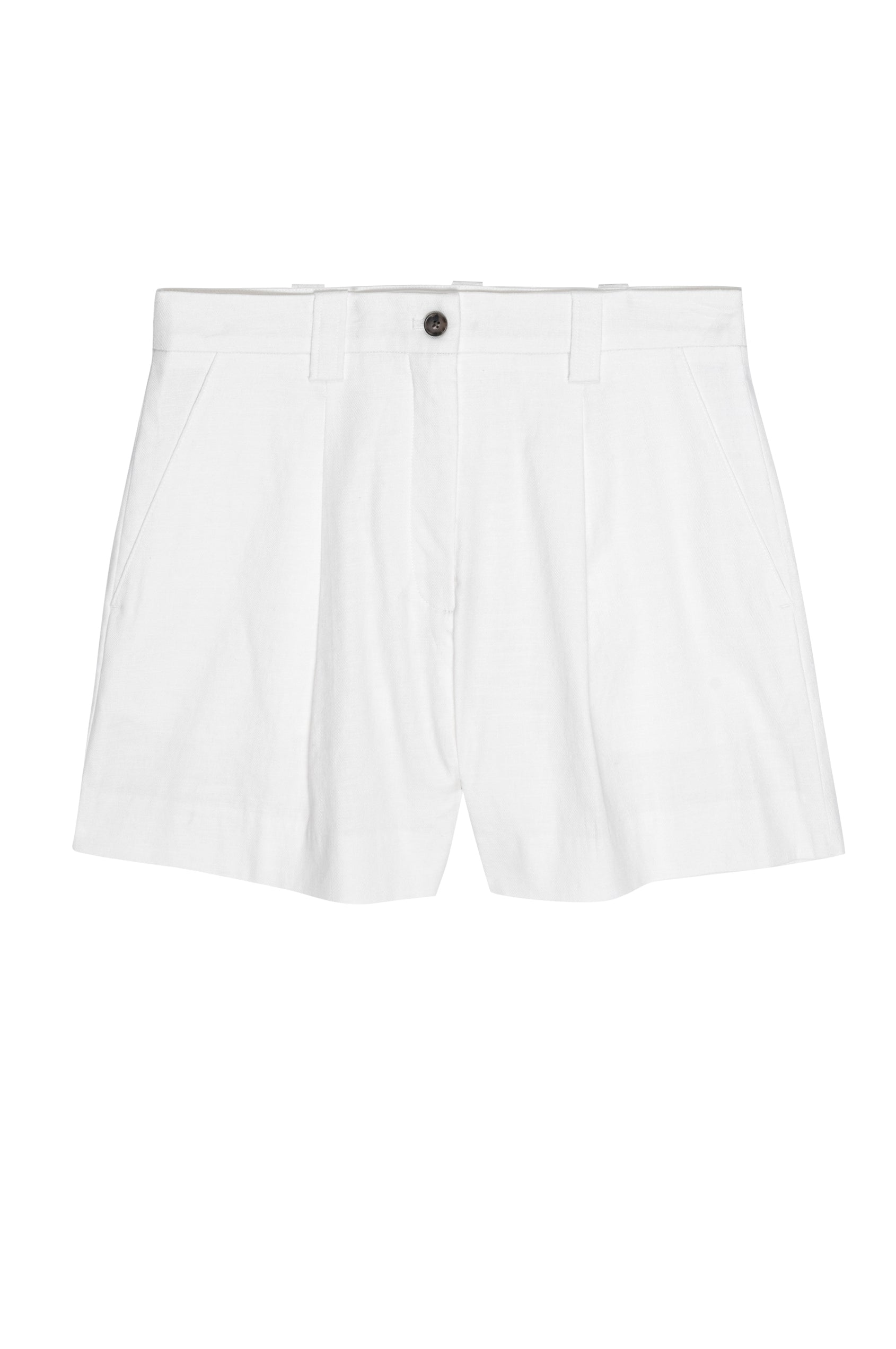 ILENA CREME SHORTS- FLAT