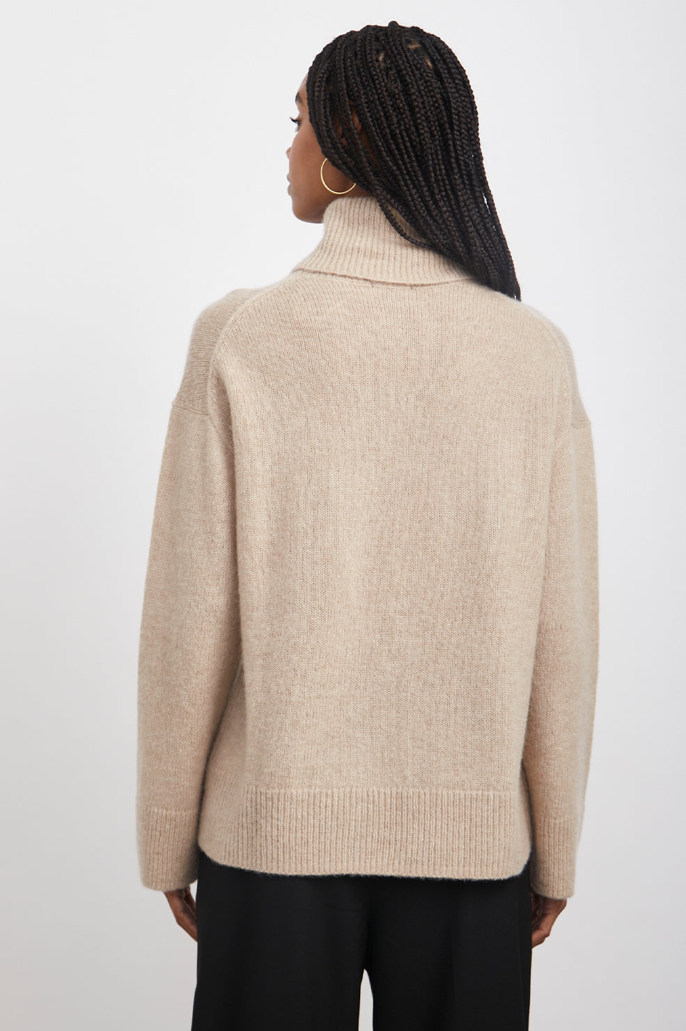 IMOGEN JUTE SWEATER- BACK