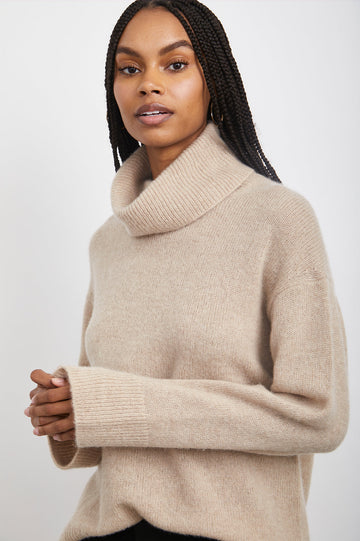 IMOGEN JUTE SWEATER- DETAIL