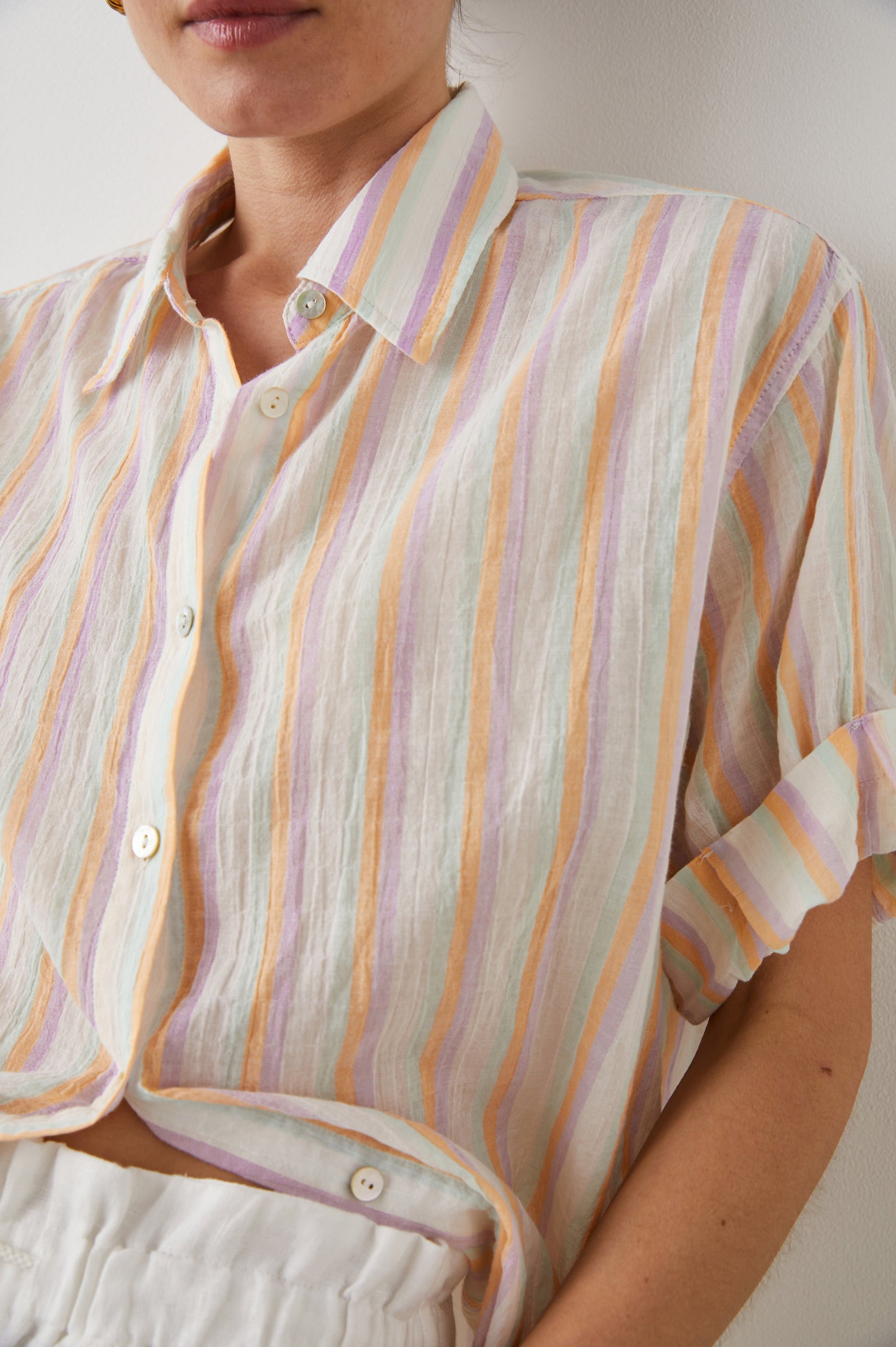 JOJO SHIRT MALTA STRIPE - DETAIL