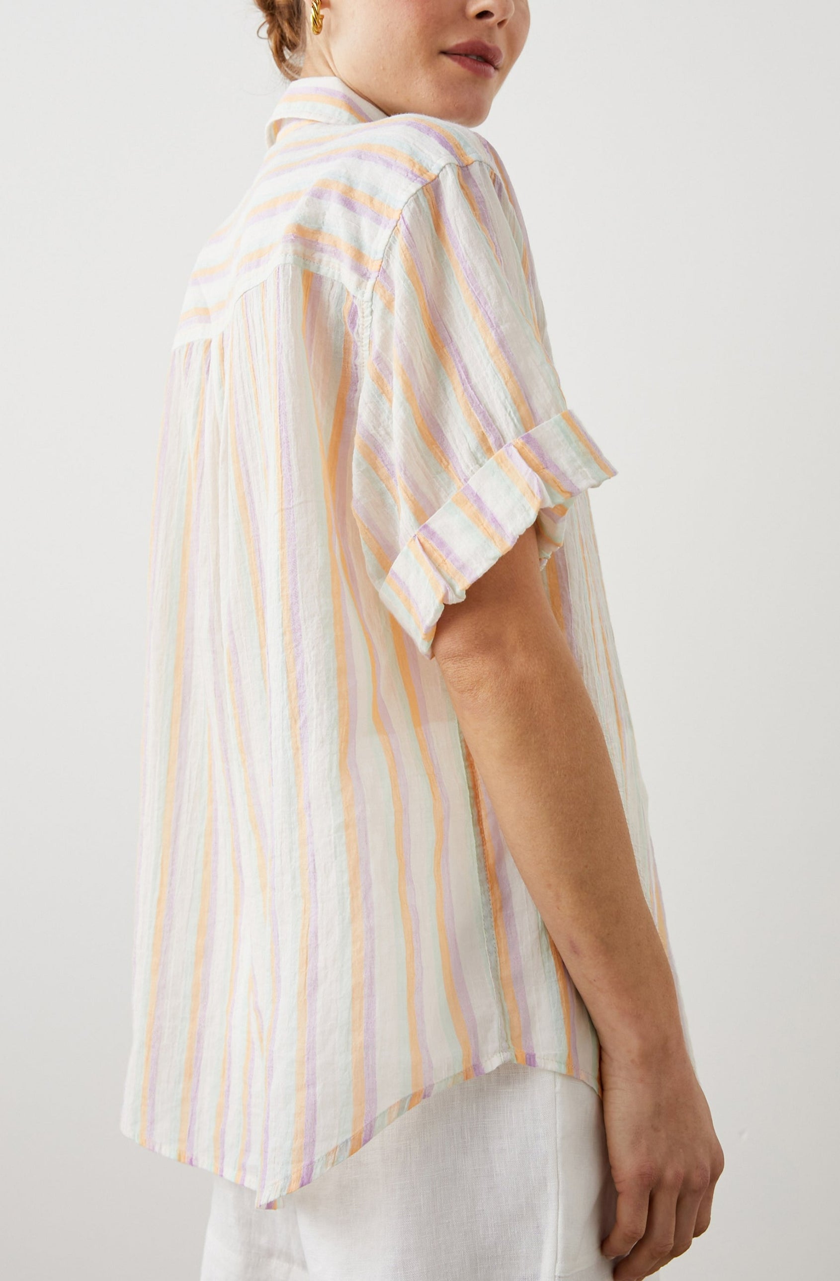 JOJO SHIRT MALTA STRIPE - BACK ANGLE