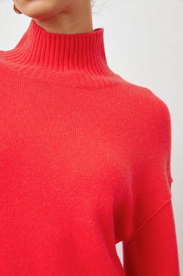 SASHA GRENADINE SWEATER-DETAIL