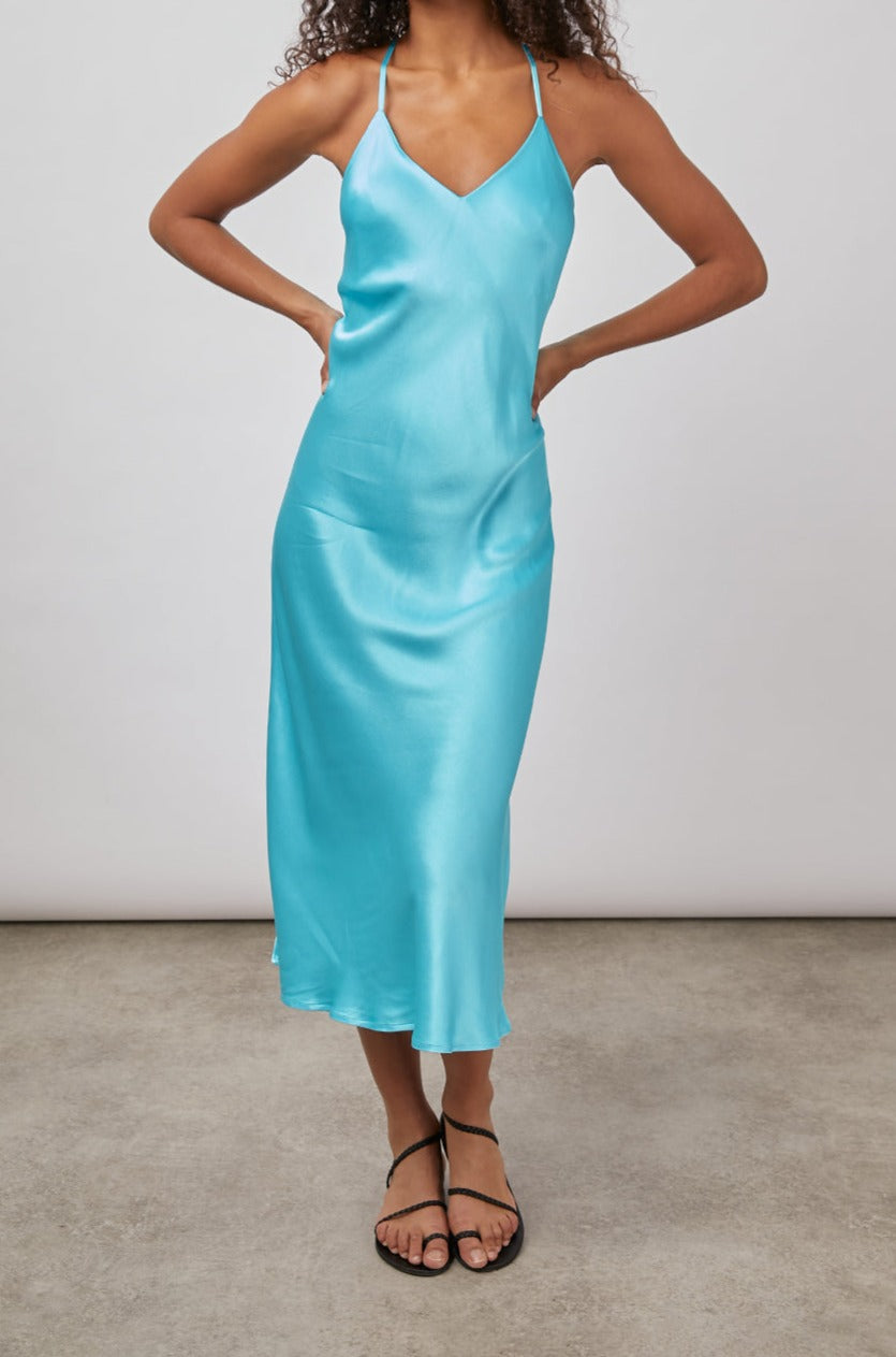 KAIDEN AZURE DRESS-FULL FRONT BODY