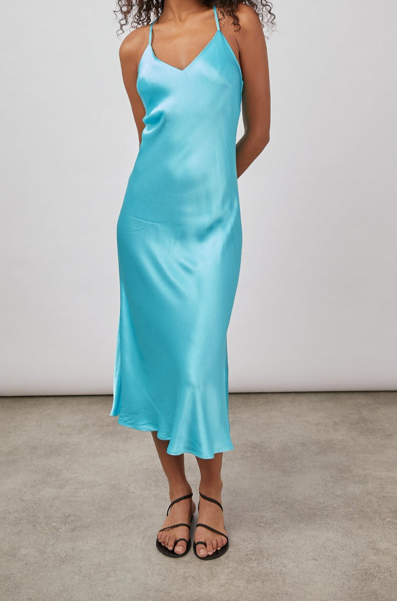 KAIDEN AZURE DRESS- FRONT